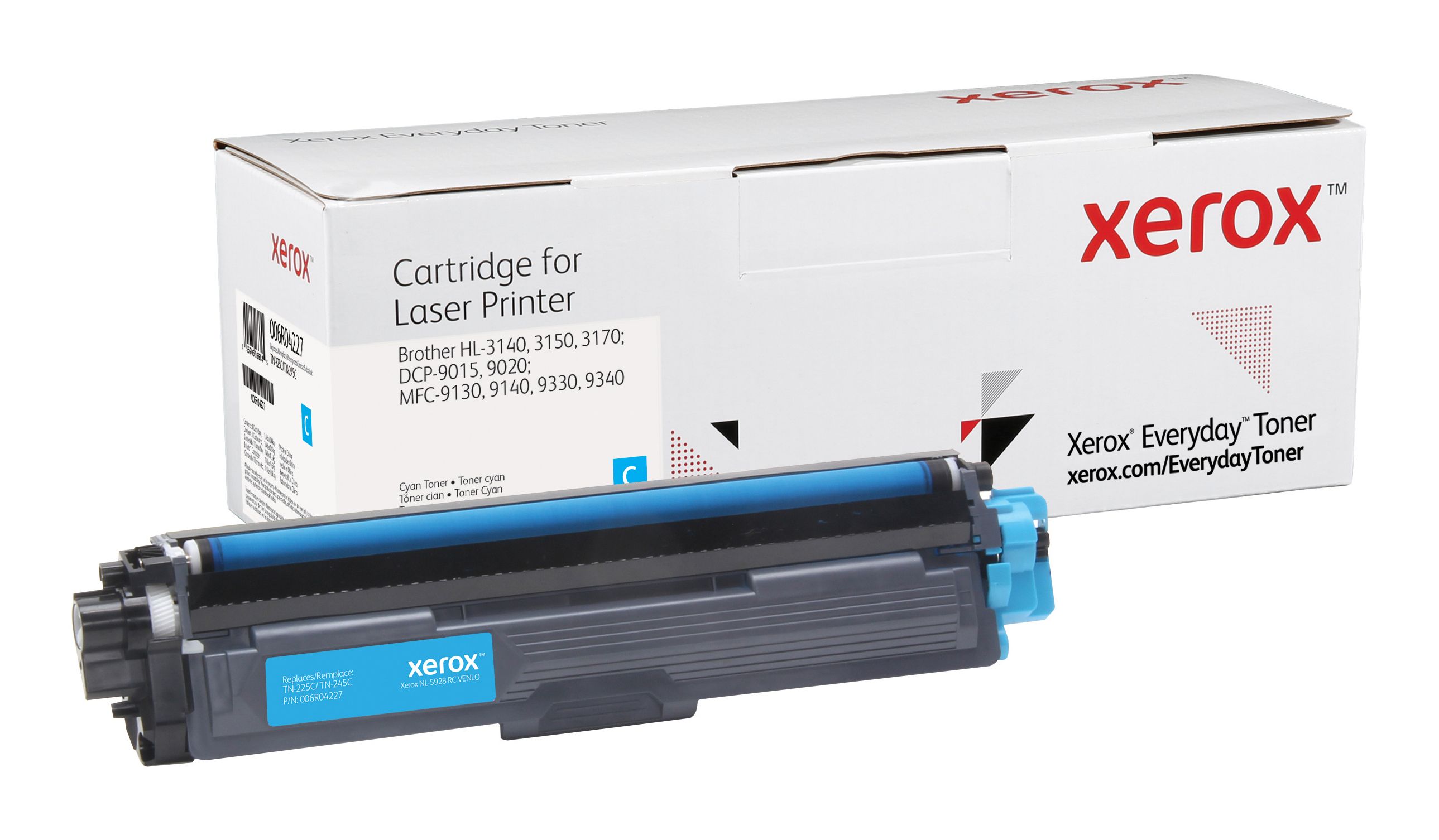 foto del prodotto everyday toner di xerox ciano compatibile con brother tn225c tn245c, alta capacit 