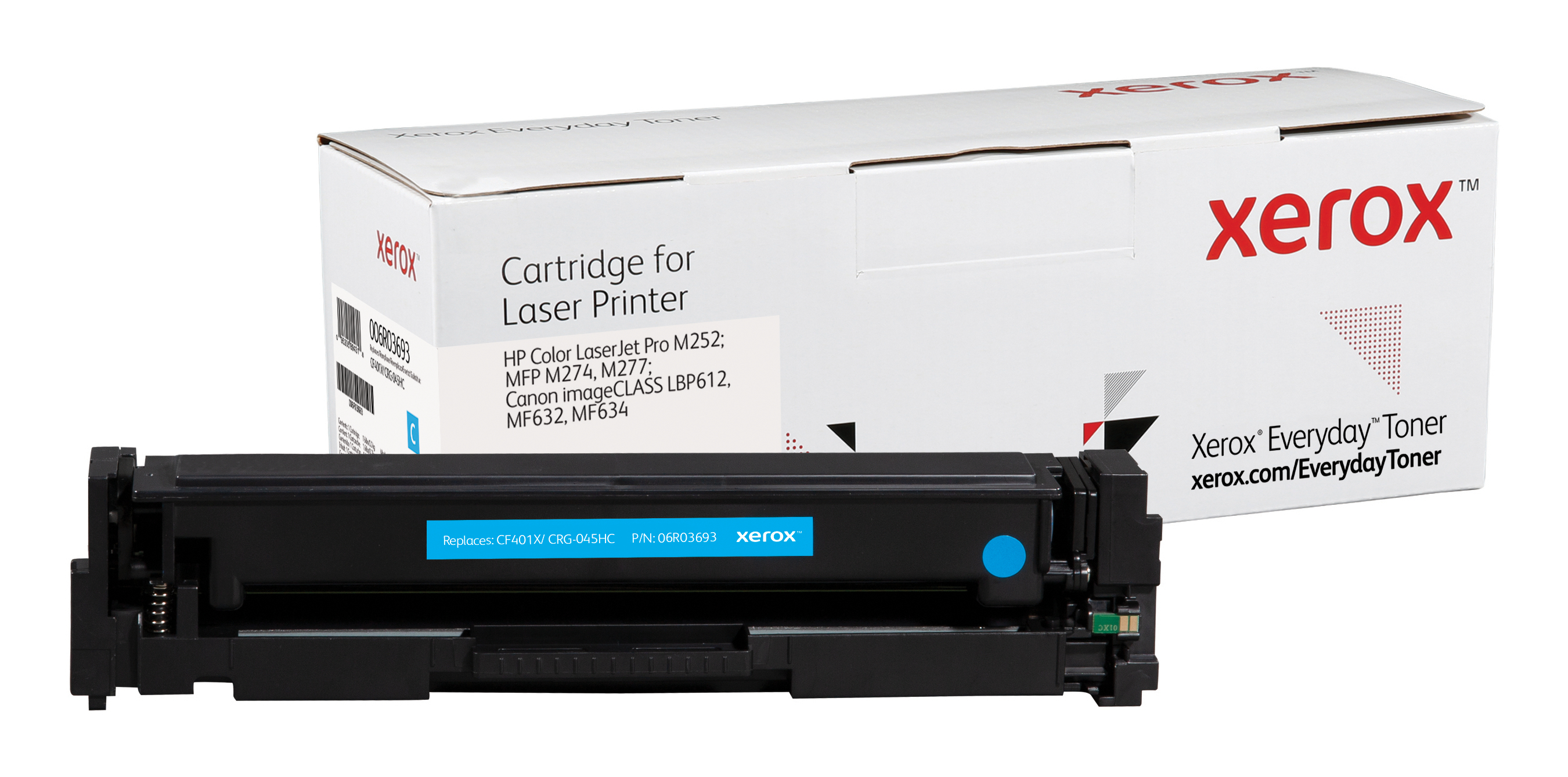 foto del prodotto everyday toner di xerox ciano compatibile con hp 201x cf401x , alta capacit 