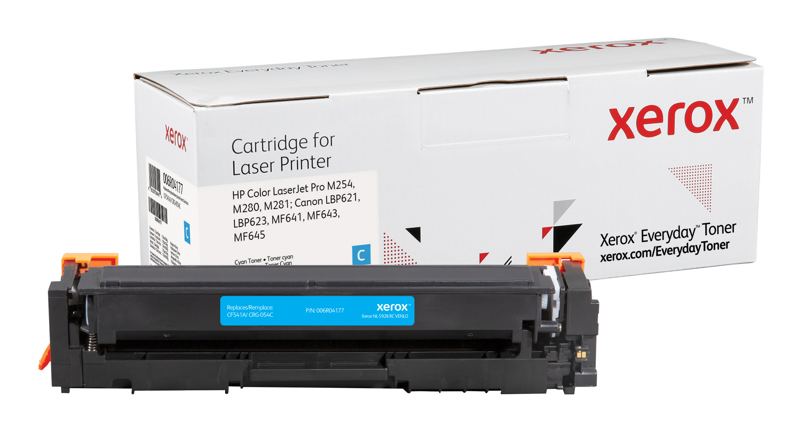 foto del prodotto everyday toner di xerox ciano compatibile con hp 203a cf541a , capacit standard