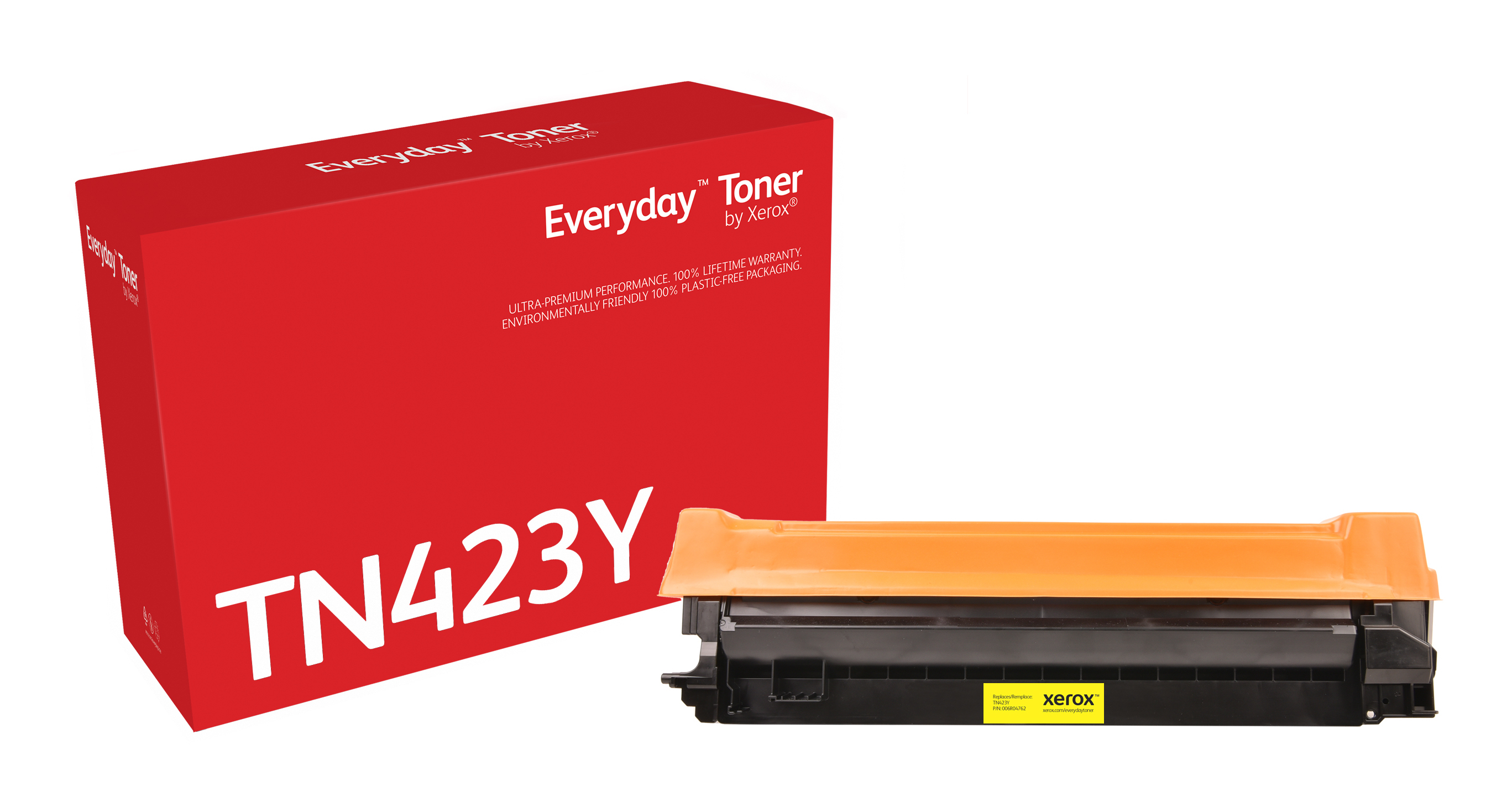 foto del prodotto everyday toner di xerox giallo compatibile con brother tn 423y, alta capacit 
