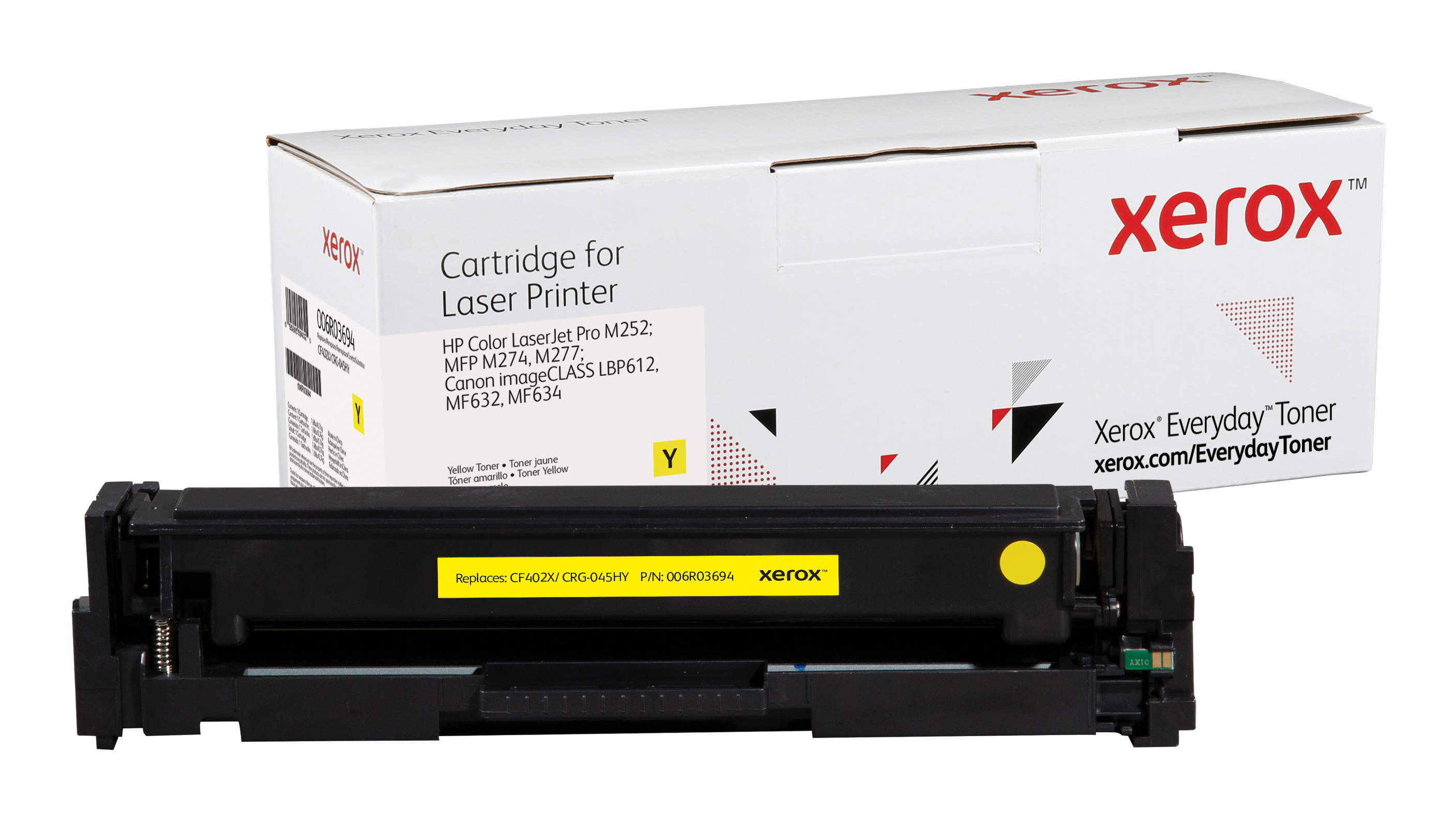 foto del prodotto everyday toner di xerox giallo compatibile con hp 201x cf402x , alta capacit 