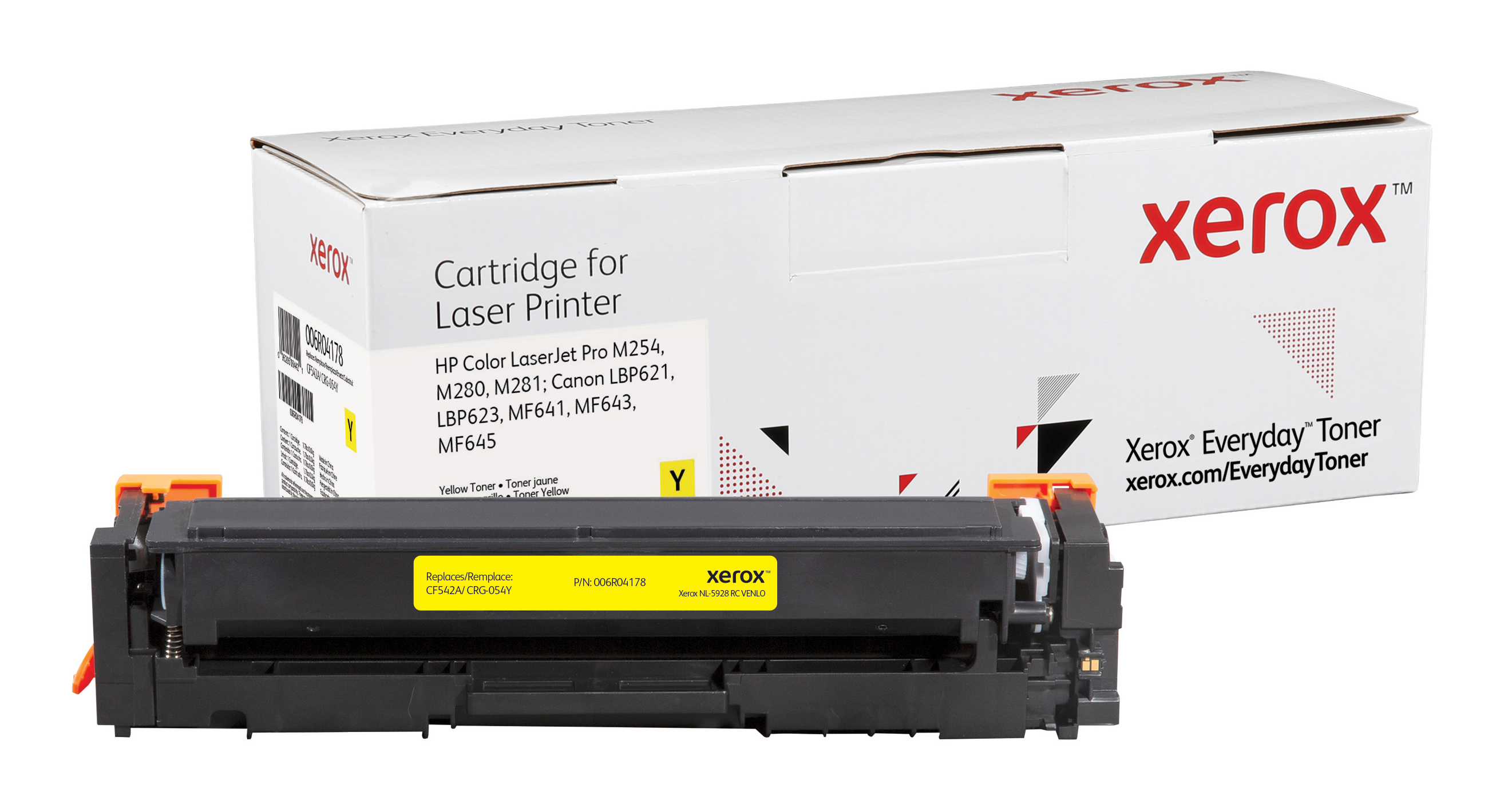 foto del prodotto everyday toner di xerox giallo compatibile con hp 203a cf542a , capacit standard