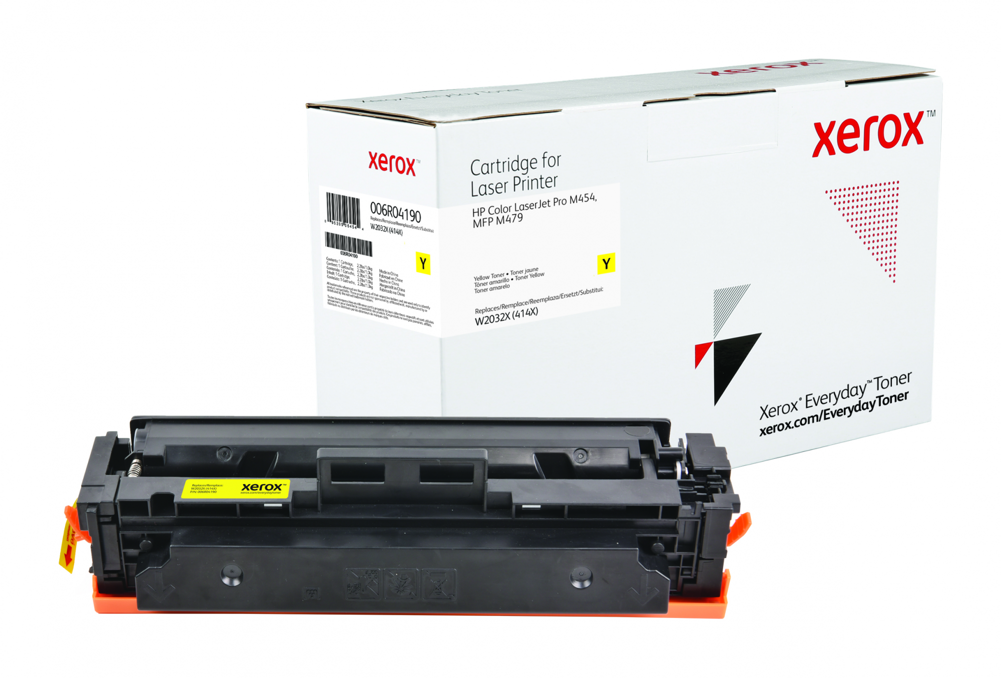 foto del prodotto everyday toner di xerox giallo compatibile con hp 415x w2032x , alta capacit 