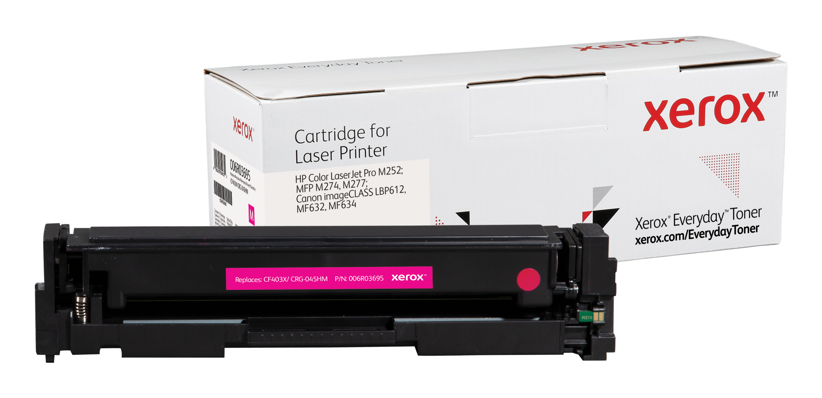 foto del prodotto everyday toner di xerox magenta compatibile con hp 201x cf403x , alta capacit 