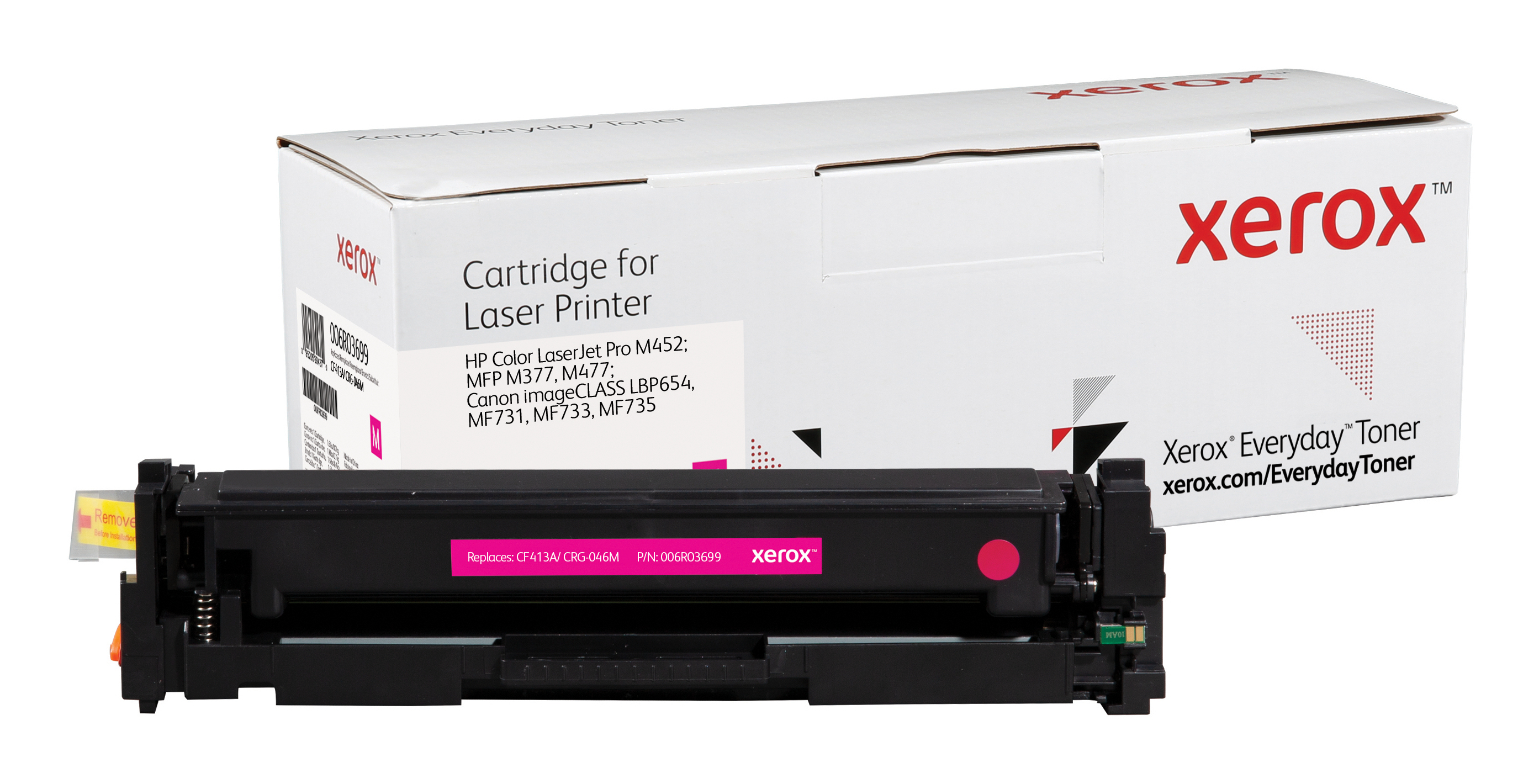 foto del prodotto everyday toner di xerox magenta compatibile con hp 410a cf413a , capacit standard