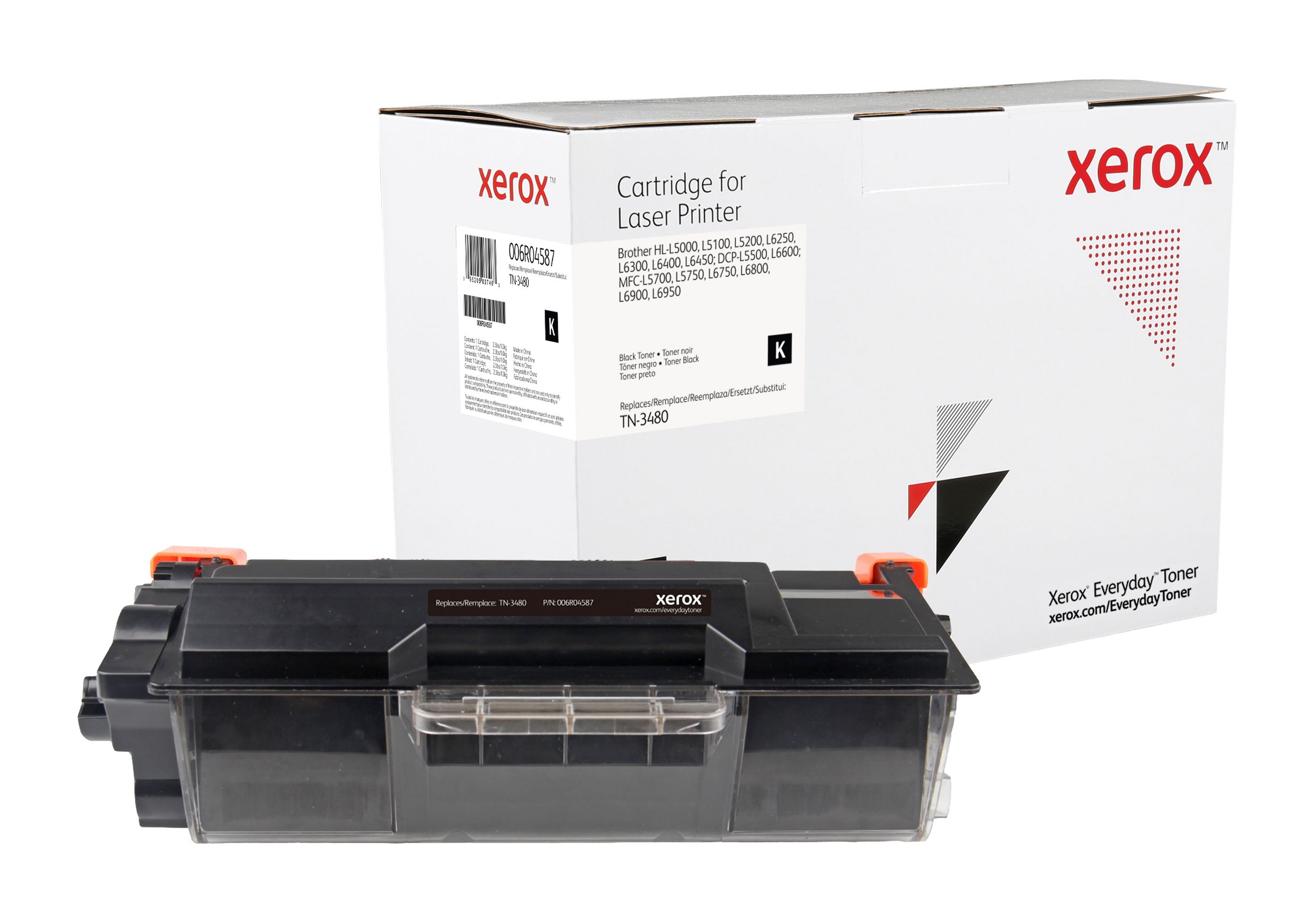 foto del prodotto everyday toner di xerox mono compatibile con brother tn 3480, capacit standard