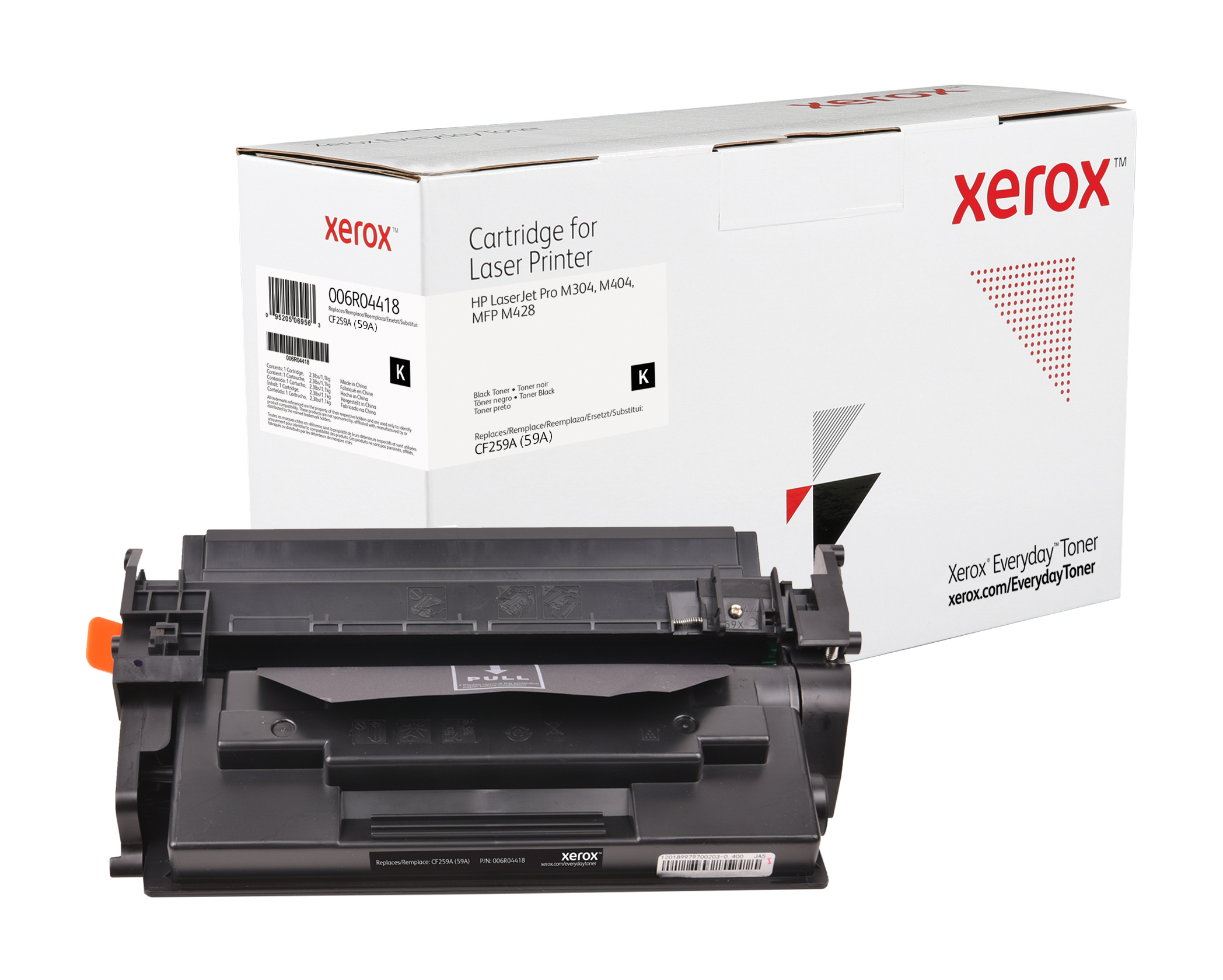 foto del prodotto everyday toner di xerox mono compatibile con hp 59a cf259a , capacit standard