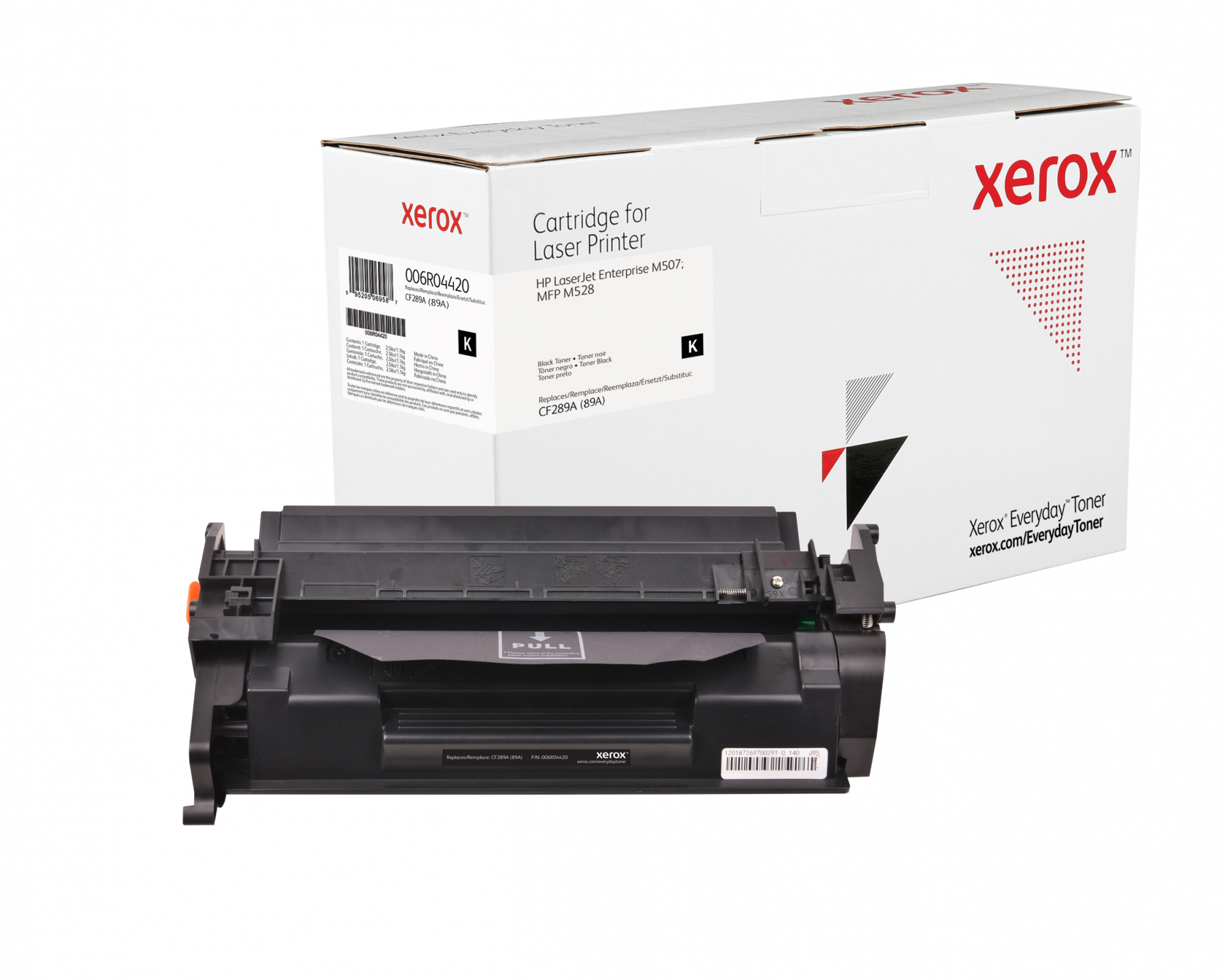 foto del prodotto everyday toner di xerox mono compatibile con hp 89a cf289a , capacit standard