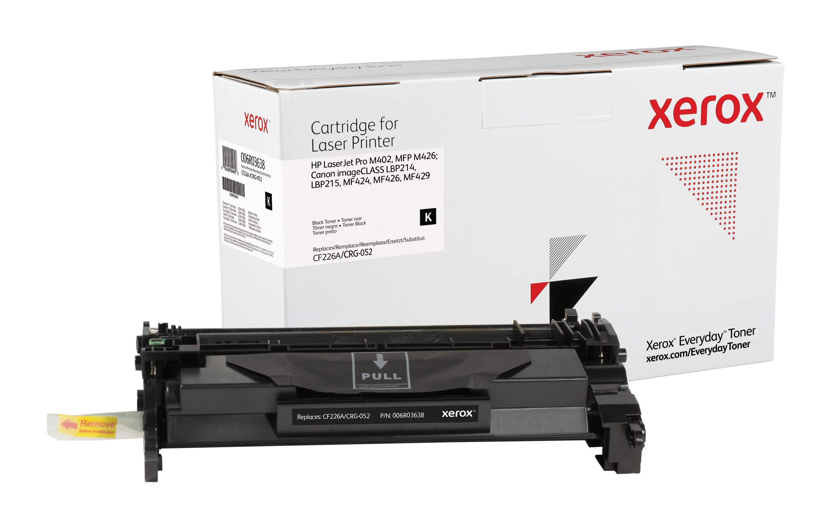 foto del prodotto everyday toner di xerox nero compatibile con hp 26a cf226a , capacit standard