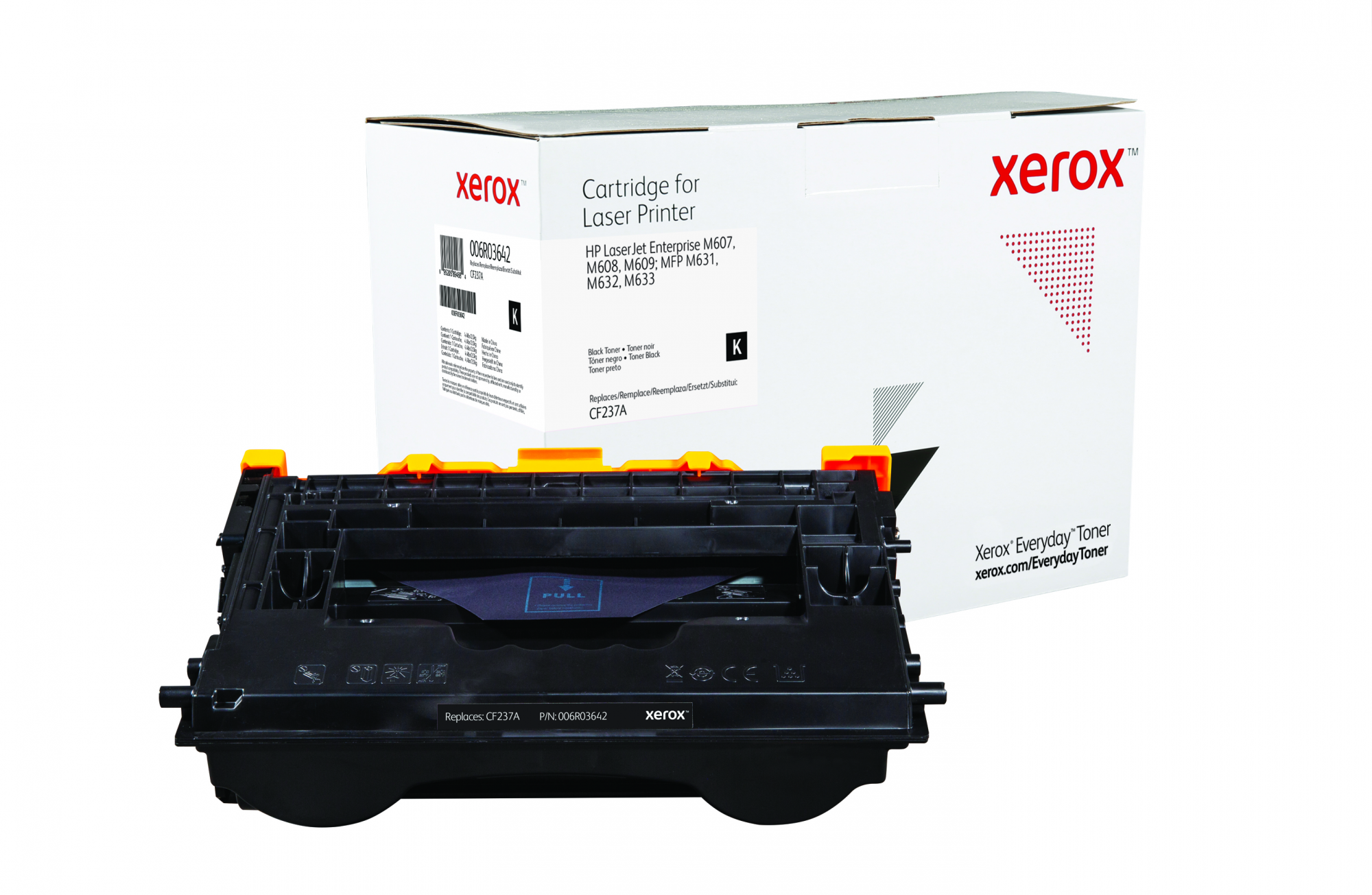 foto del prodotto everyday toner di xerox nero compatibile con hp 37a cf237a , capacit standard