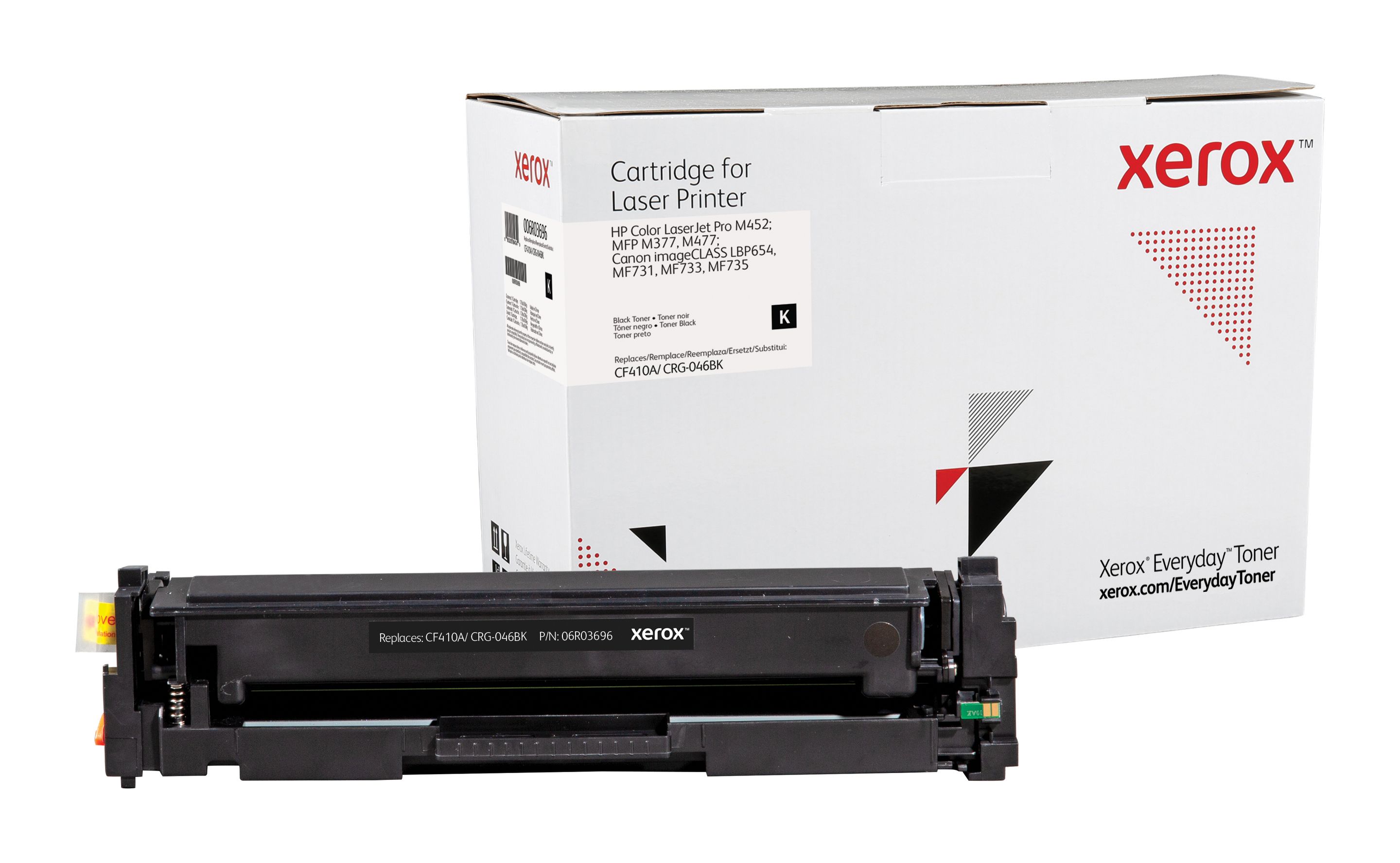 foto del prodotto everyday toner di xerox nero compatibile con hp 410a cf410a , capacit standard