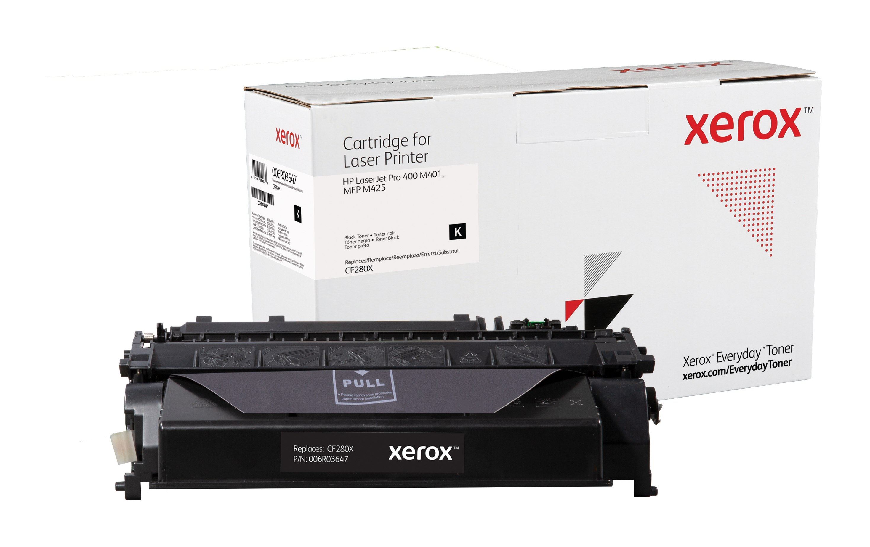 foto del prodotto everyday toner di xerox nero compatibile con hp 80x cf280x , alta capacit 