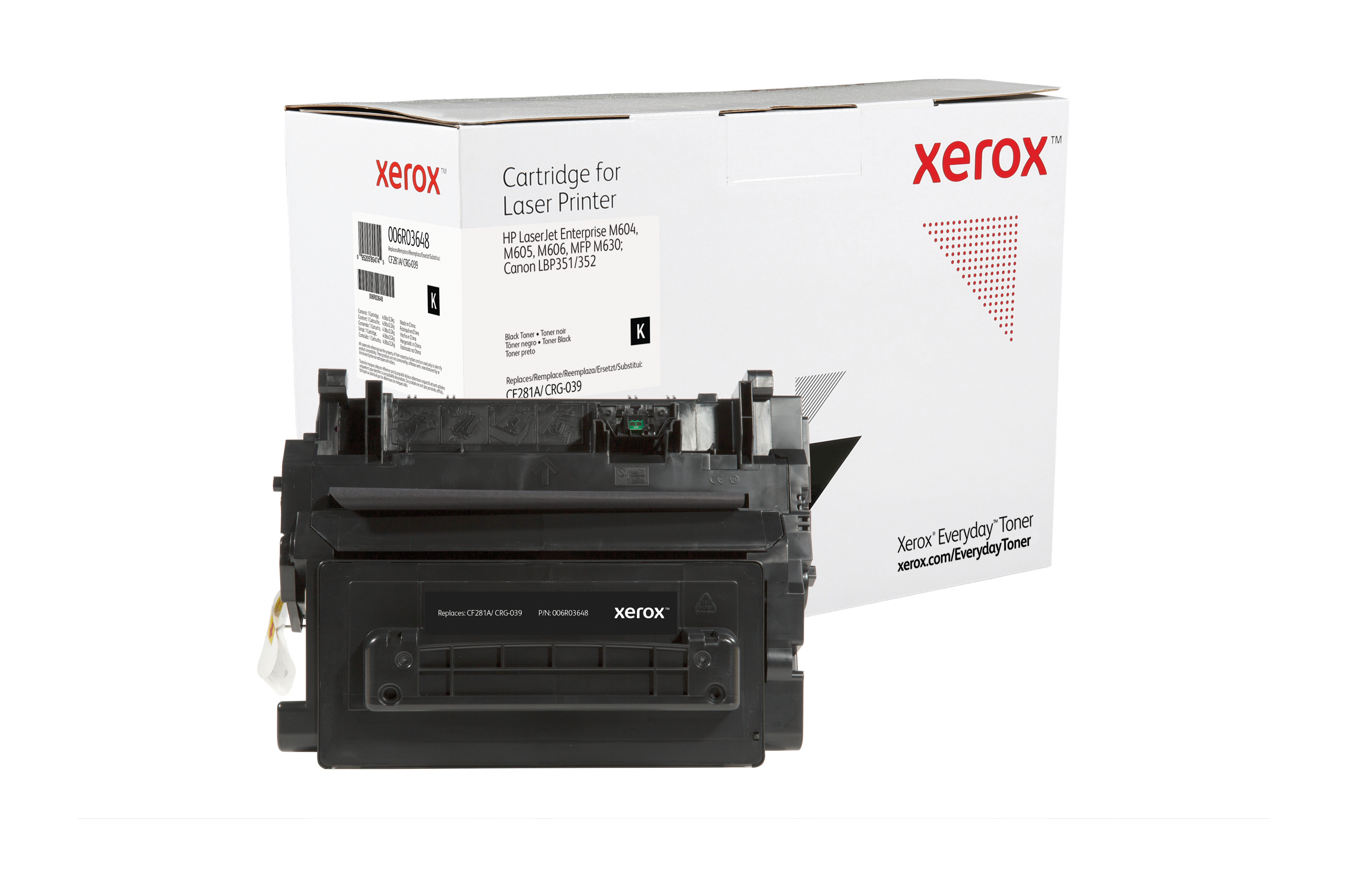 foto del prodotto everyday toner di xerox nero compatibile con hp 81a cf281a , capacit standard
