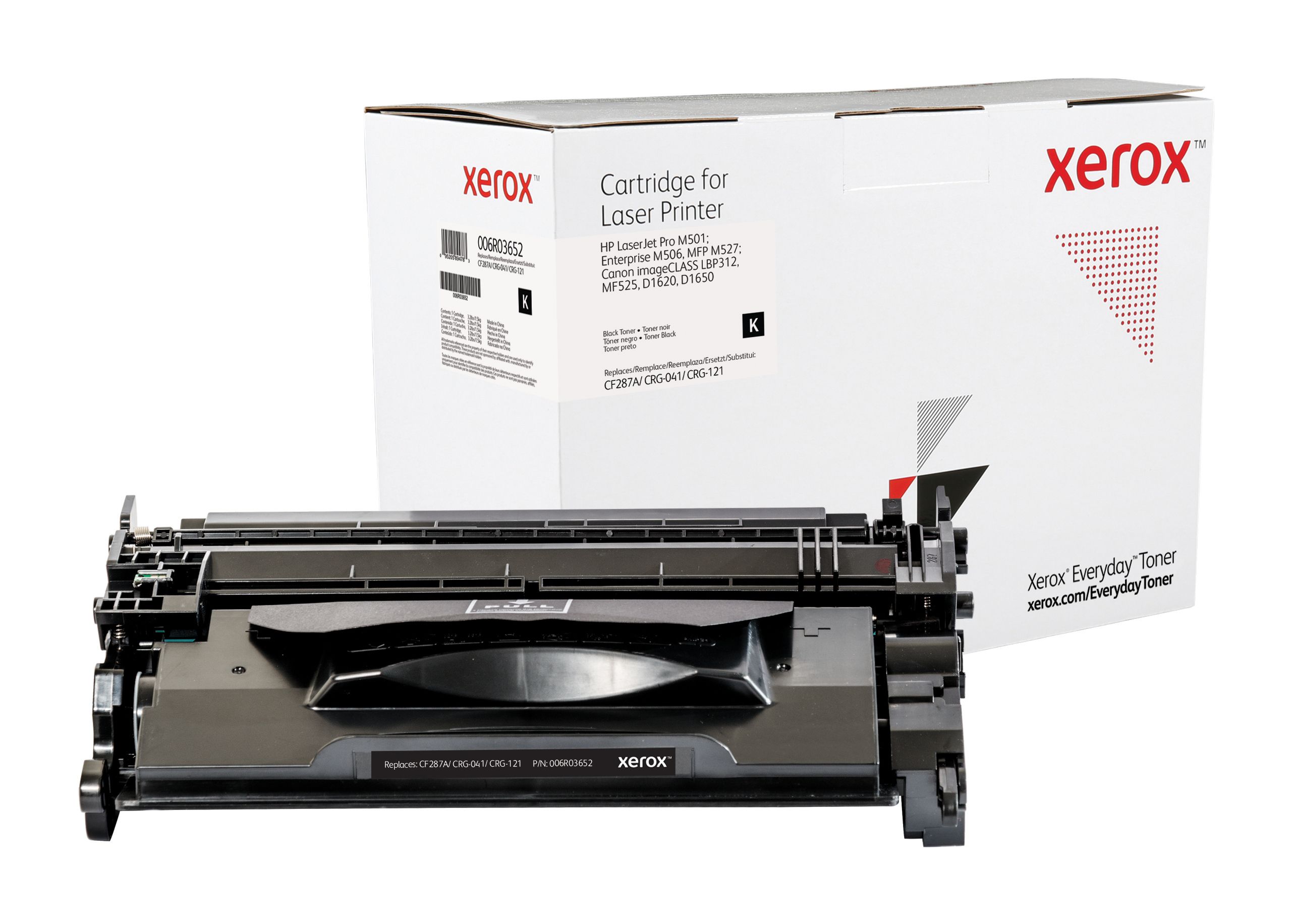 foto del prodotto everyday toner di xerox nero compatibile con hp 87a cf287a , capacit standard