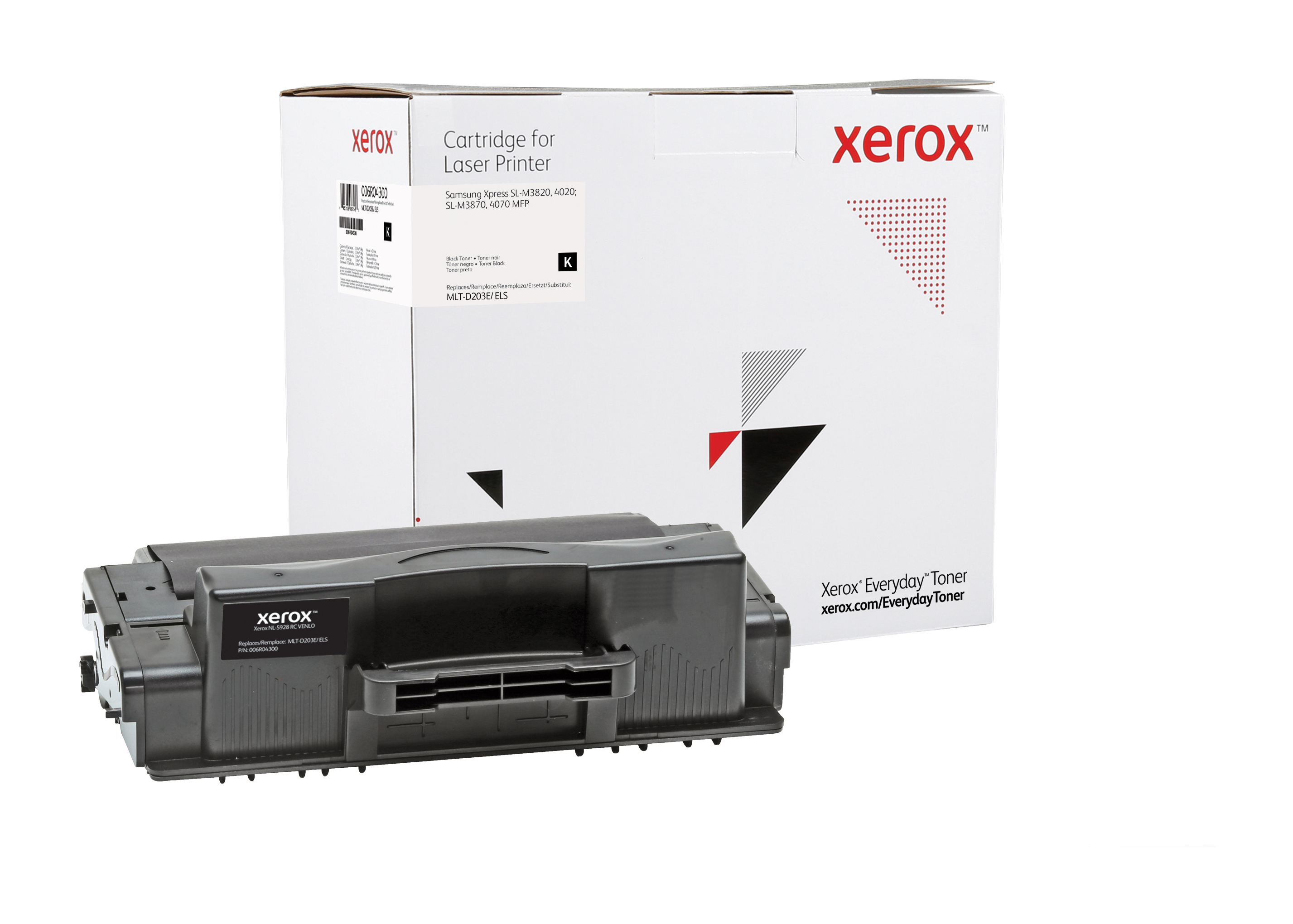 foto del prodotto everyday toner di xerox nero compatibile con samsung mlt d203e, alta capacit 