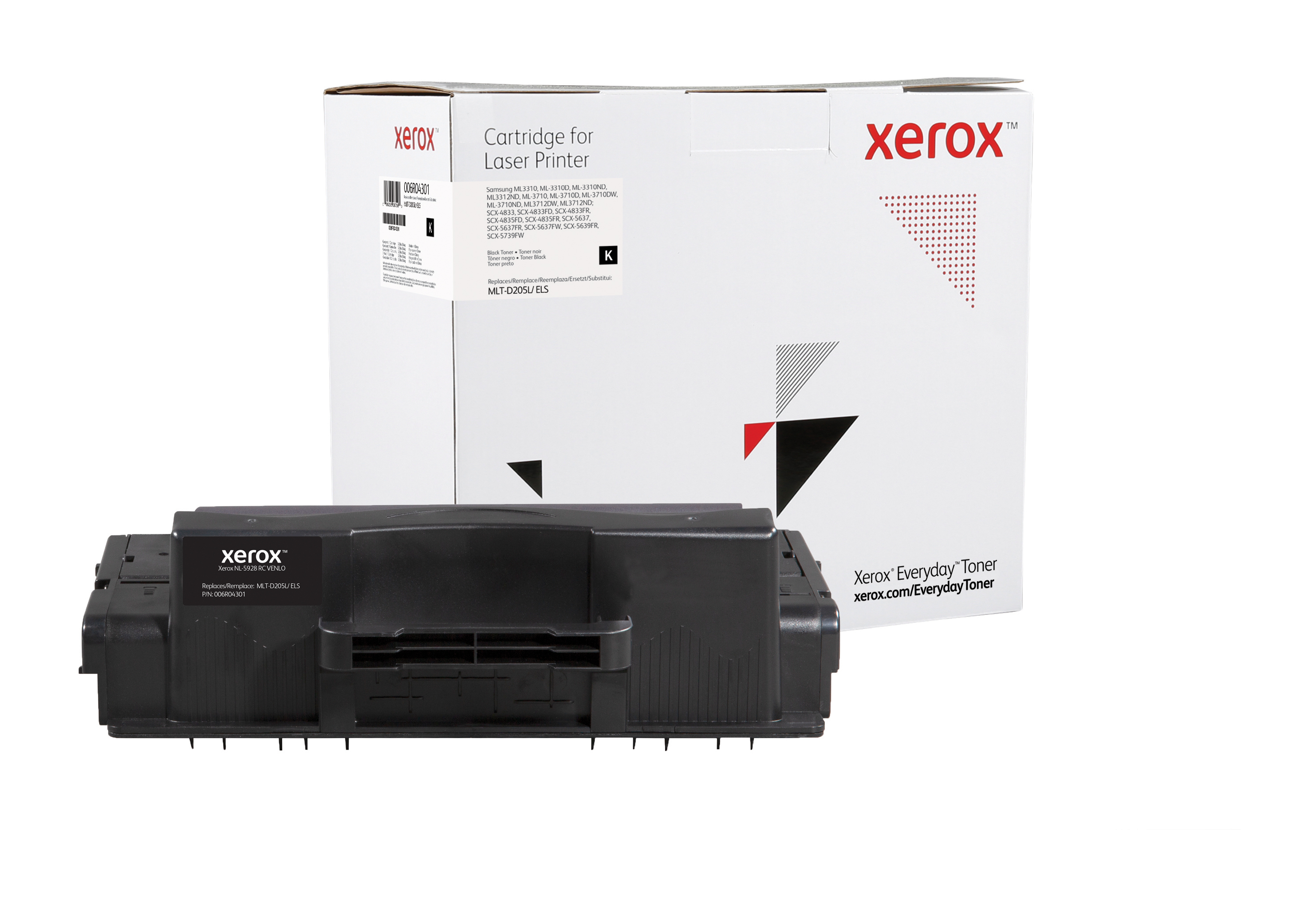 foto del prodotto everyday toner di xerox nero compatibile con samsung mlt d205l, alta capacit 