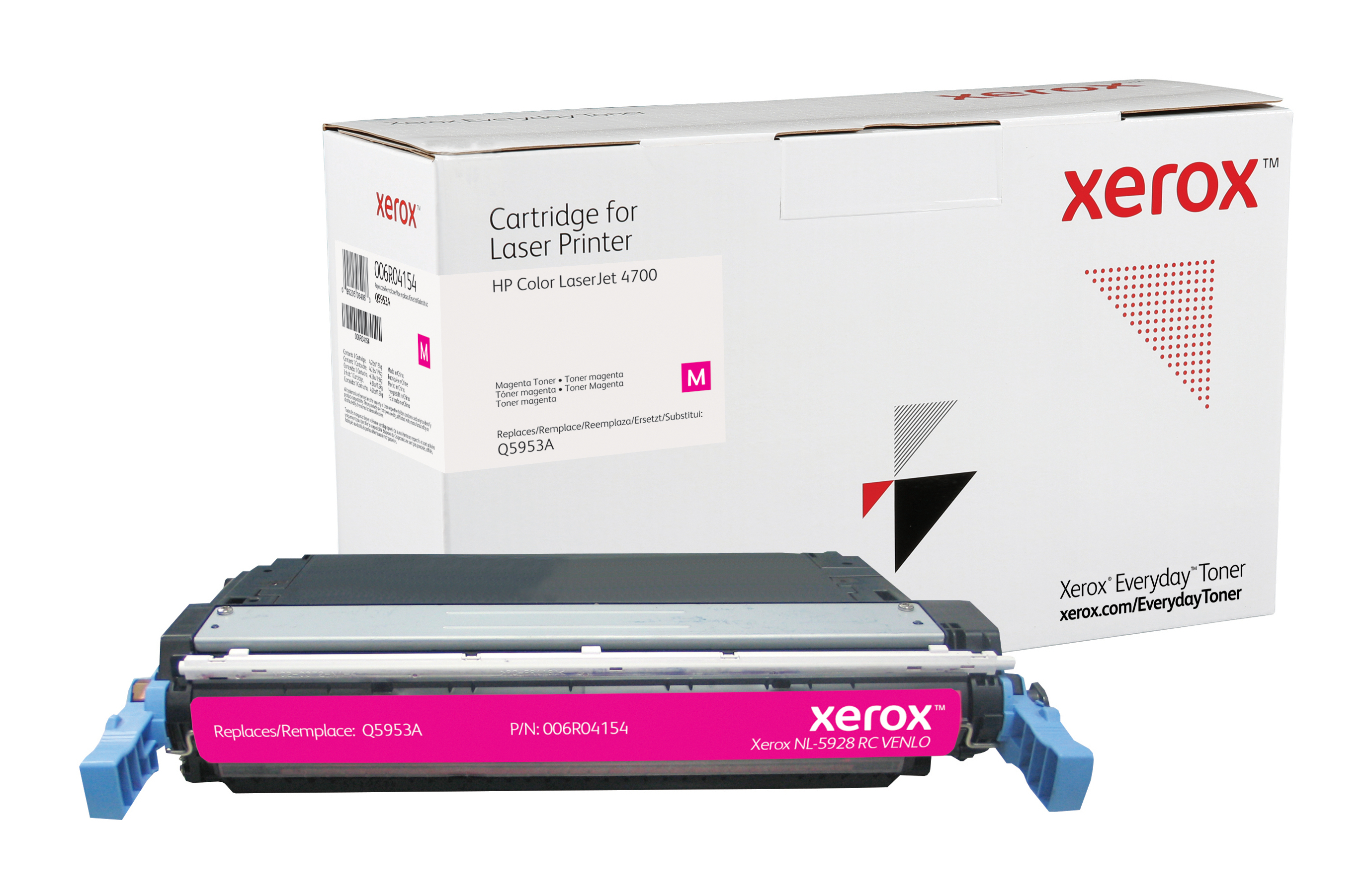 foto del prodotto everyday toner magenta compatibile con hp 643a q5953a 
