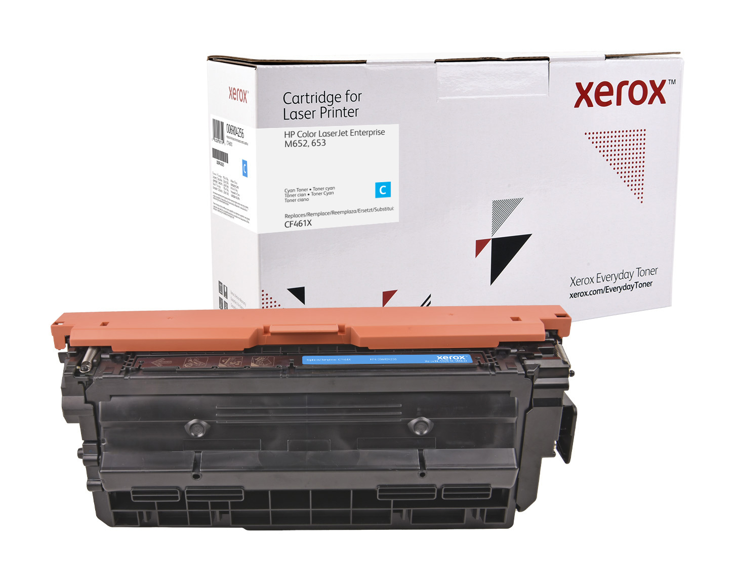 foto del prodotto everyday toner rigenerato di xerox ciano compatibile con hp 656x cf461x , high capacity