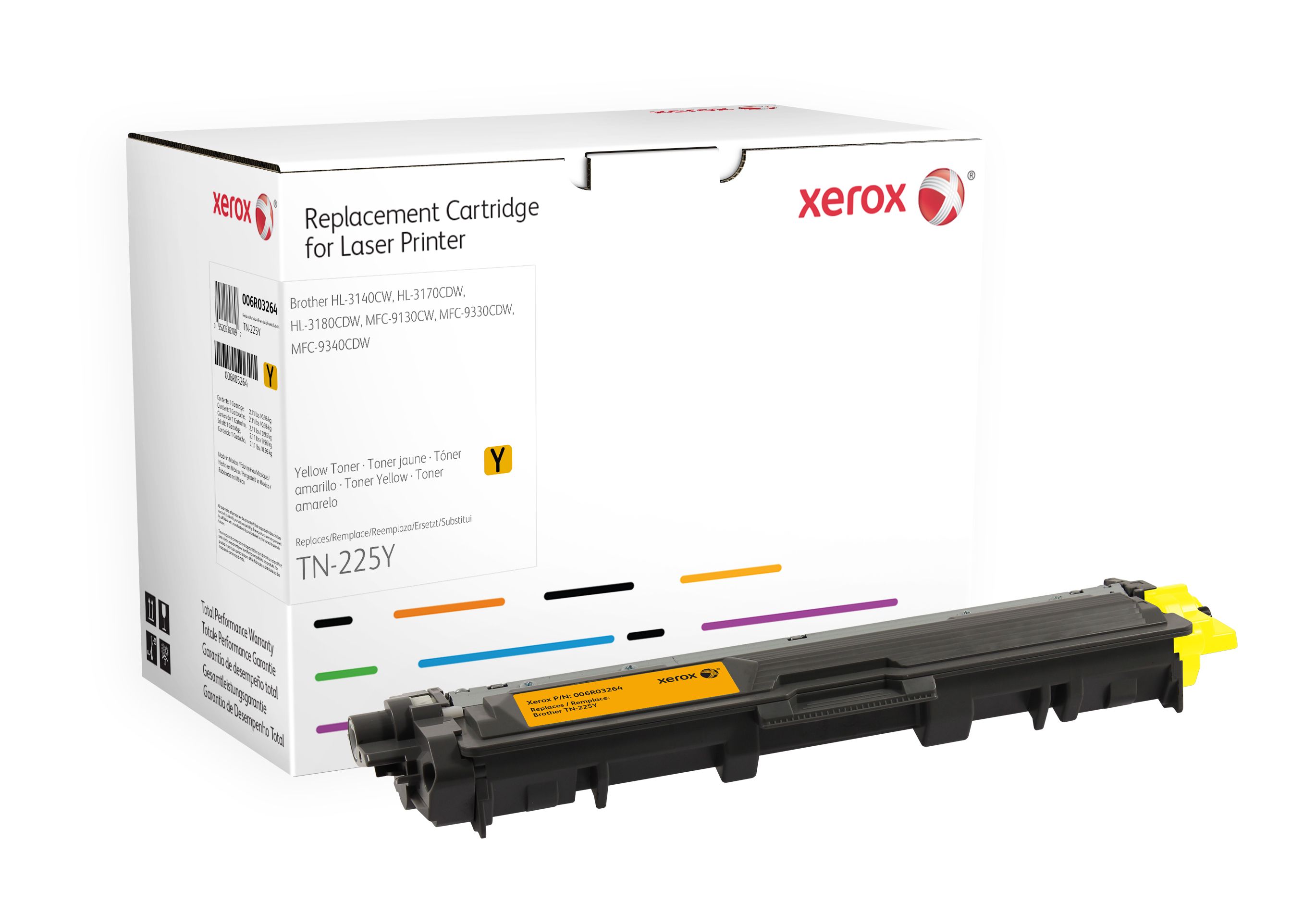 foto del prodotto everyday toner rigenerato di xerox giallo compatibile con brother tn245y, alta capacit 