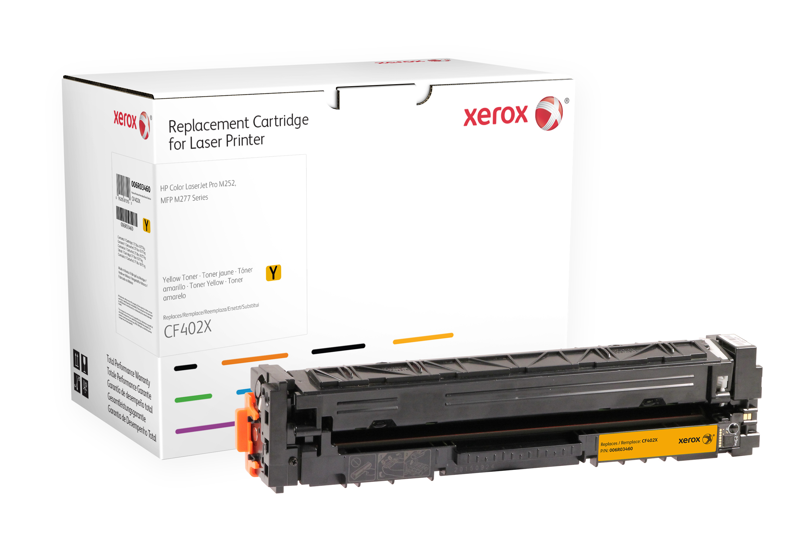 foto del prodotto everyday toner rigenerato di xerox giallo compatibile con hp 201x cf402x , alta capacit 