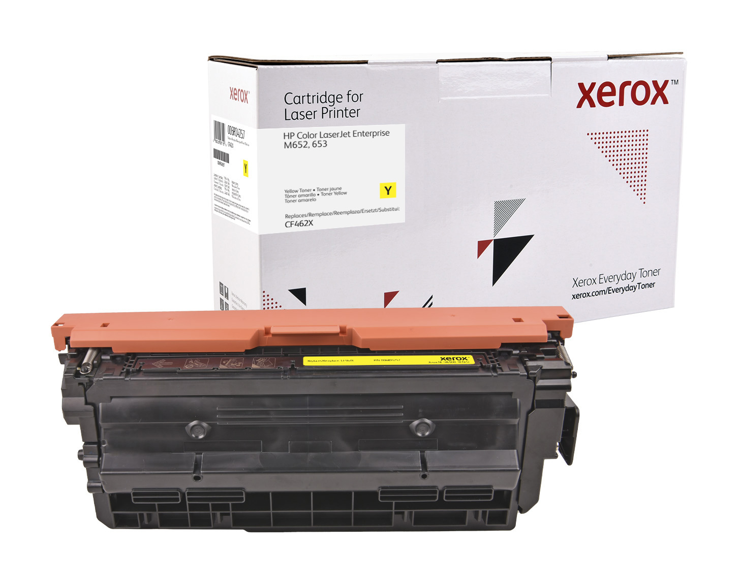foto del prodotto everyday toner rigenerato di xerox giallo compatibile con hp 656x cf462x , high capacity