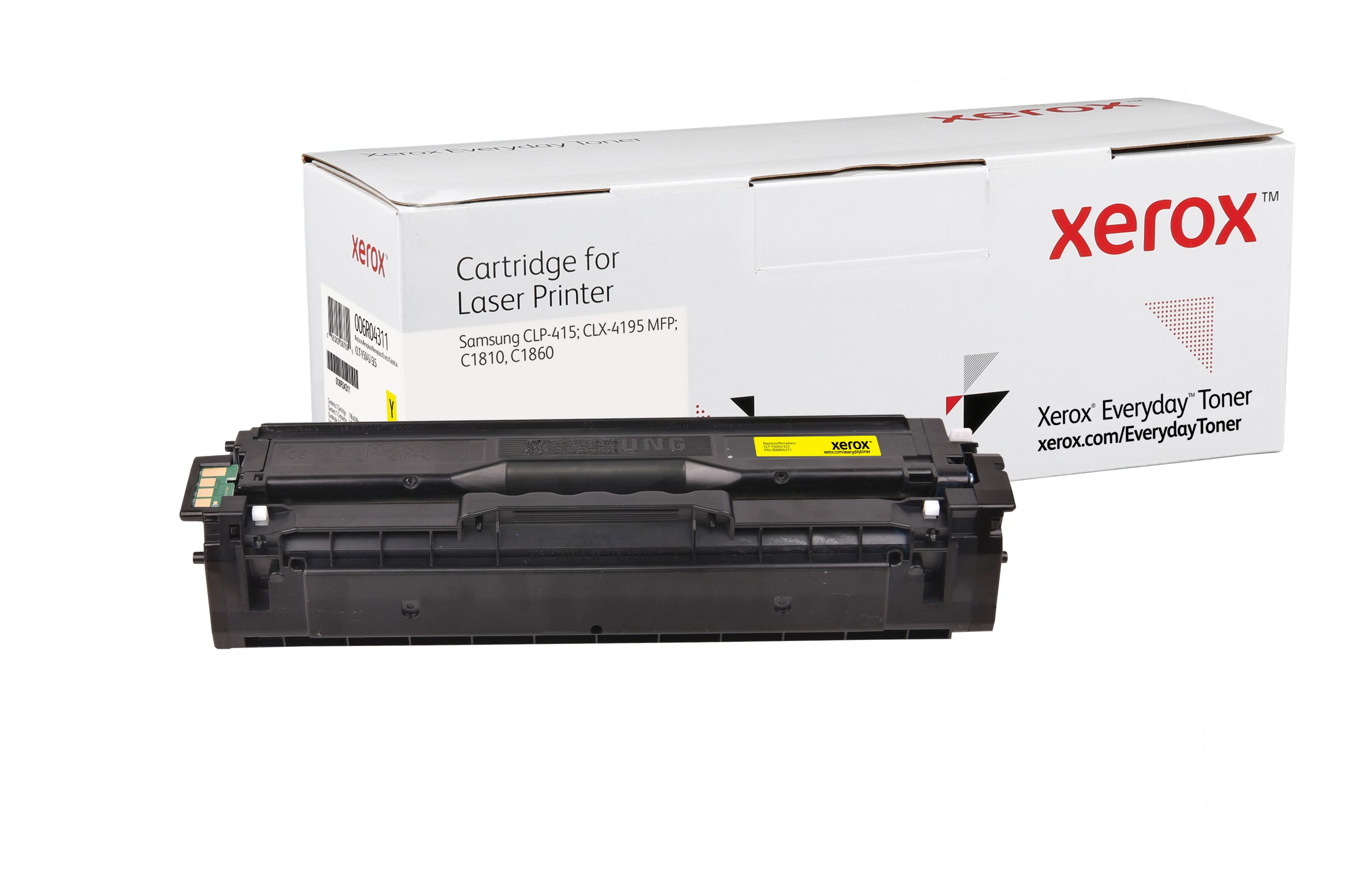 foto del prodotto everyday toner rigenerato di xerox giallo compatibile con samsung clt y504s, capacit standard