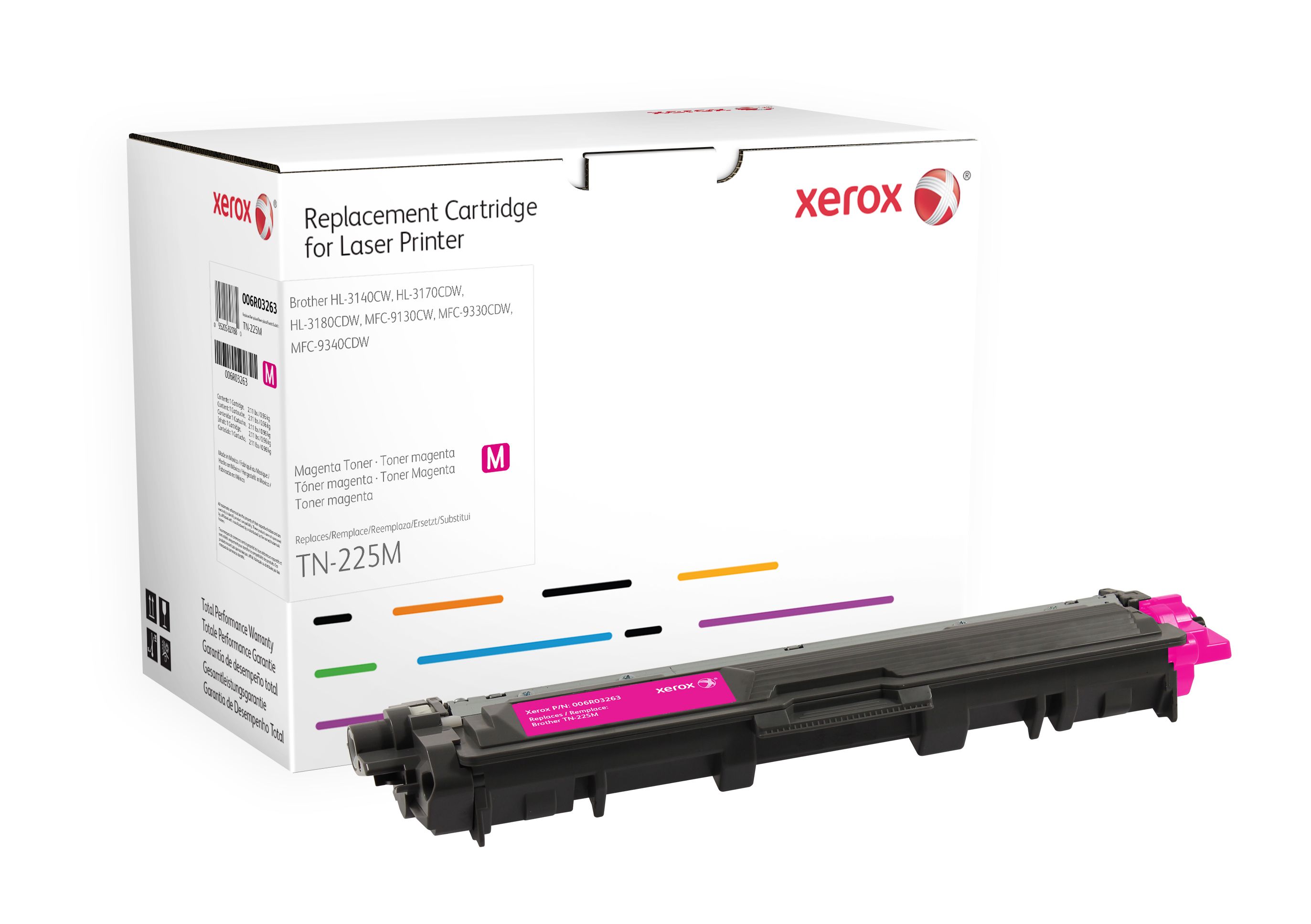 foto del prodotto everyday toner rigenerato di xerox magenta compatibile con brother tn245m, alta capacit 