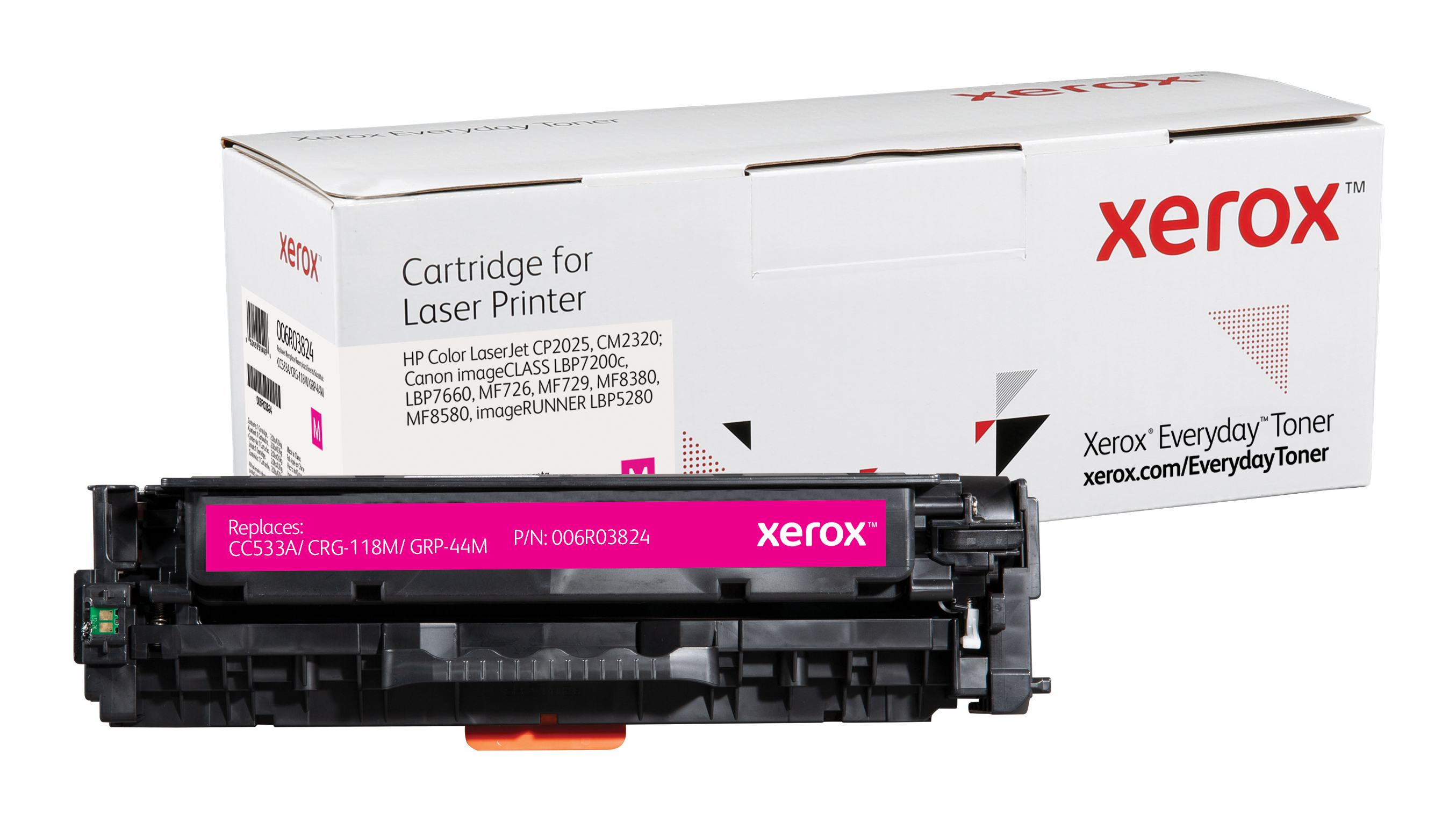 foto del prodotto everyday toner rigenerato di xerox magenta compatibile con hp 304a cc533a , capacit standard