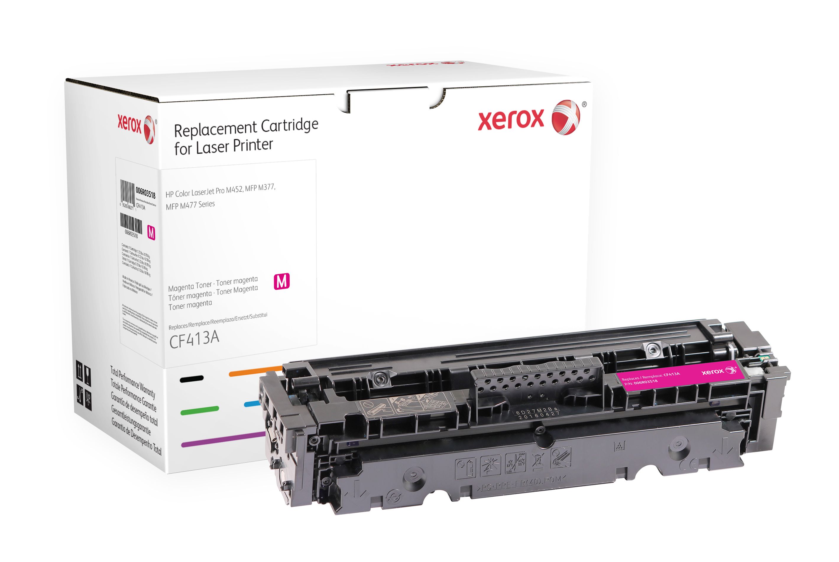 foto del prodotto everyday toner rigenerato di xerox magenta compatibile con hp 410a cf413a , capacit standard