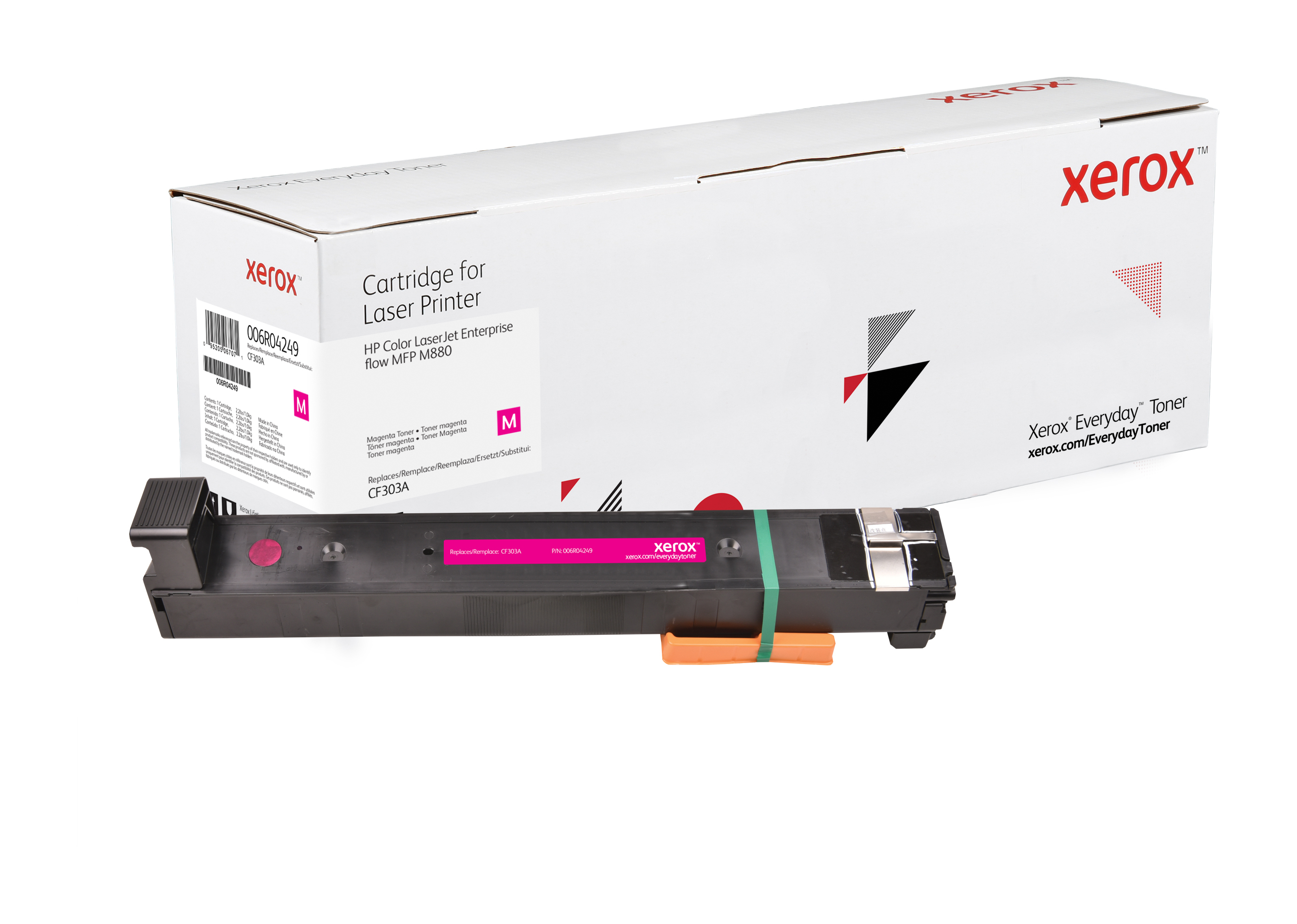 foto del prodotto everyday toner rigenerato di xerox magenta compatibile con hp 827a cf303a , capacit standard