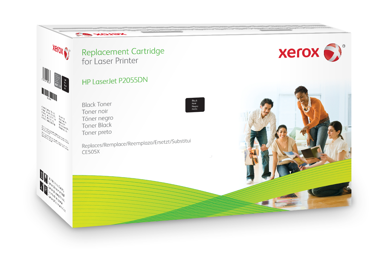 foto del prodotto everyday toner rigenerato di xerox mono compatibile con hp 05x ce505x , alta capacit 