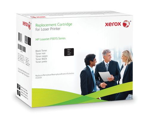 foto del prodotto everyday toner rigenerato di xerox mono compatibile con hp 55x ce255x , alta capacit 