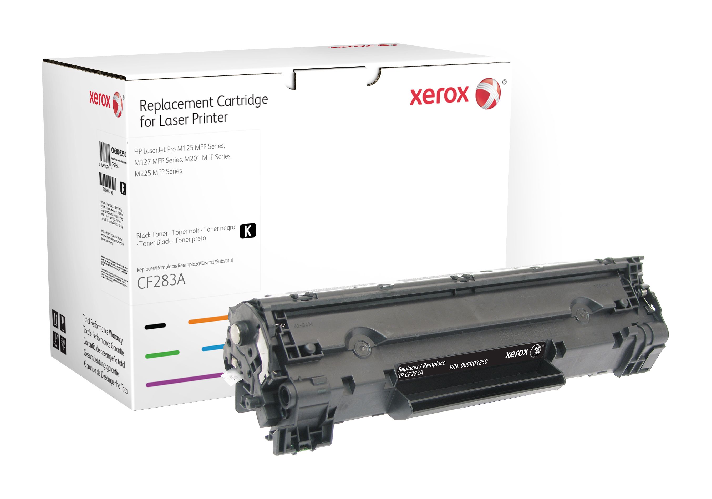foto del prodotto everyday toner rigenerato di xerox mono compatibile con hp 83a cf283a , capacit standard
