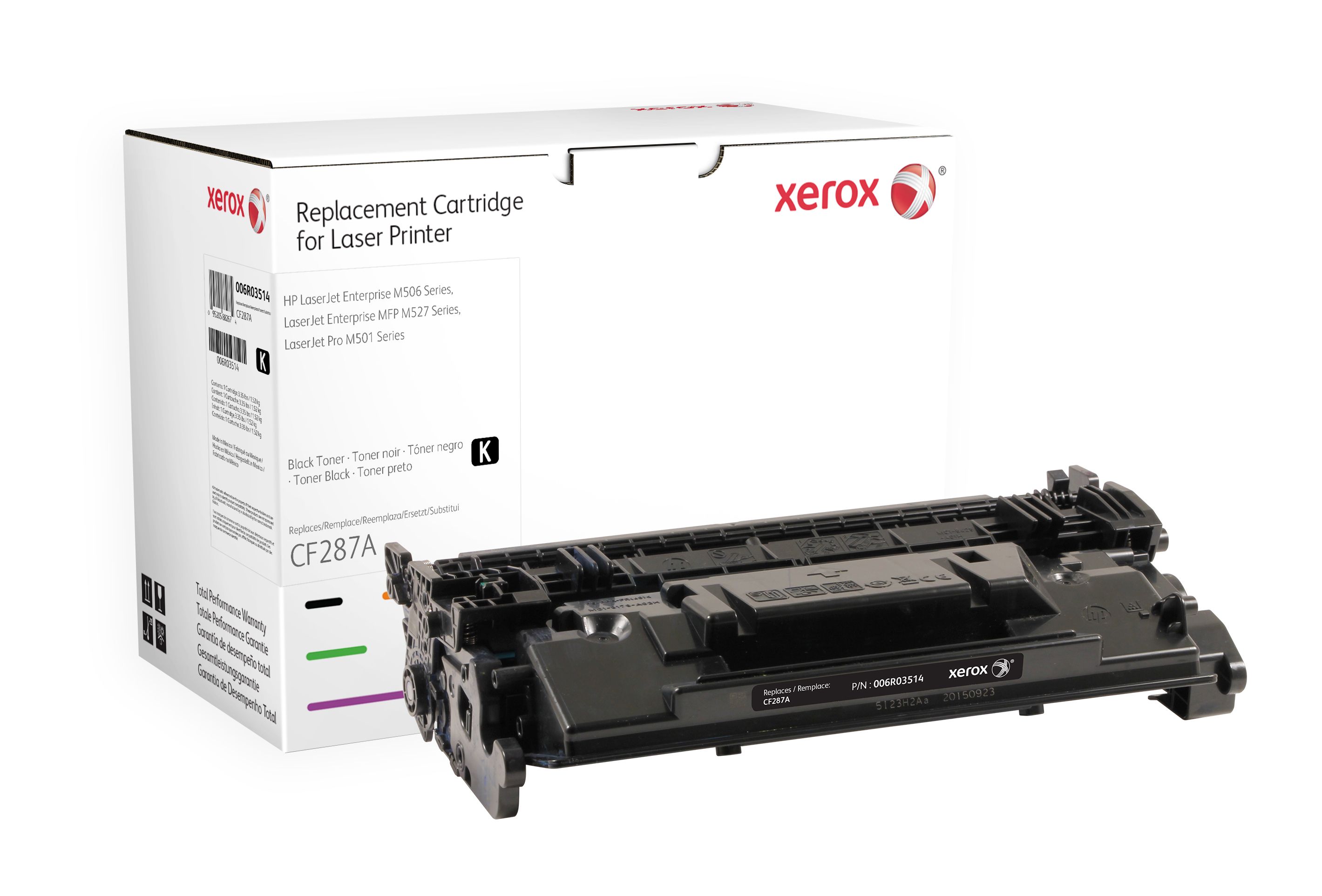 foto del prodotto everyday toner rigenerato di xerox mono compatibile con hp 87a cf287a , capacit standard