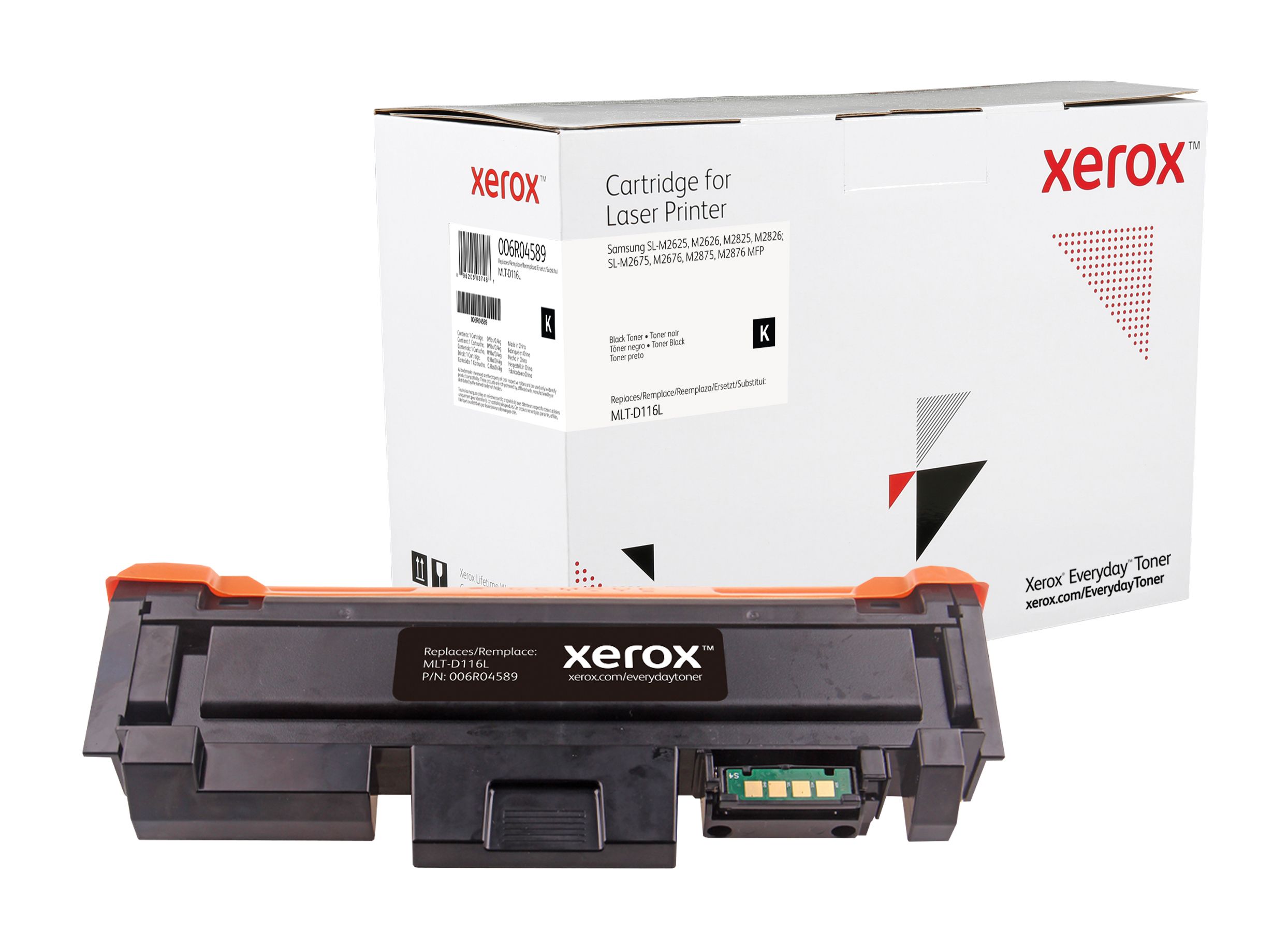 foto del prodotto everyday toner rigenerato di xerox mono compatibile con samsung mlt d116l, capacit standard