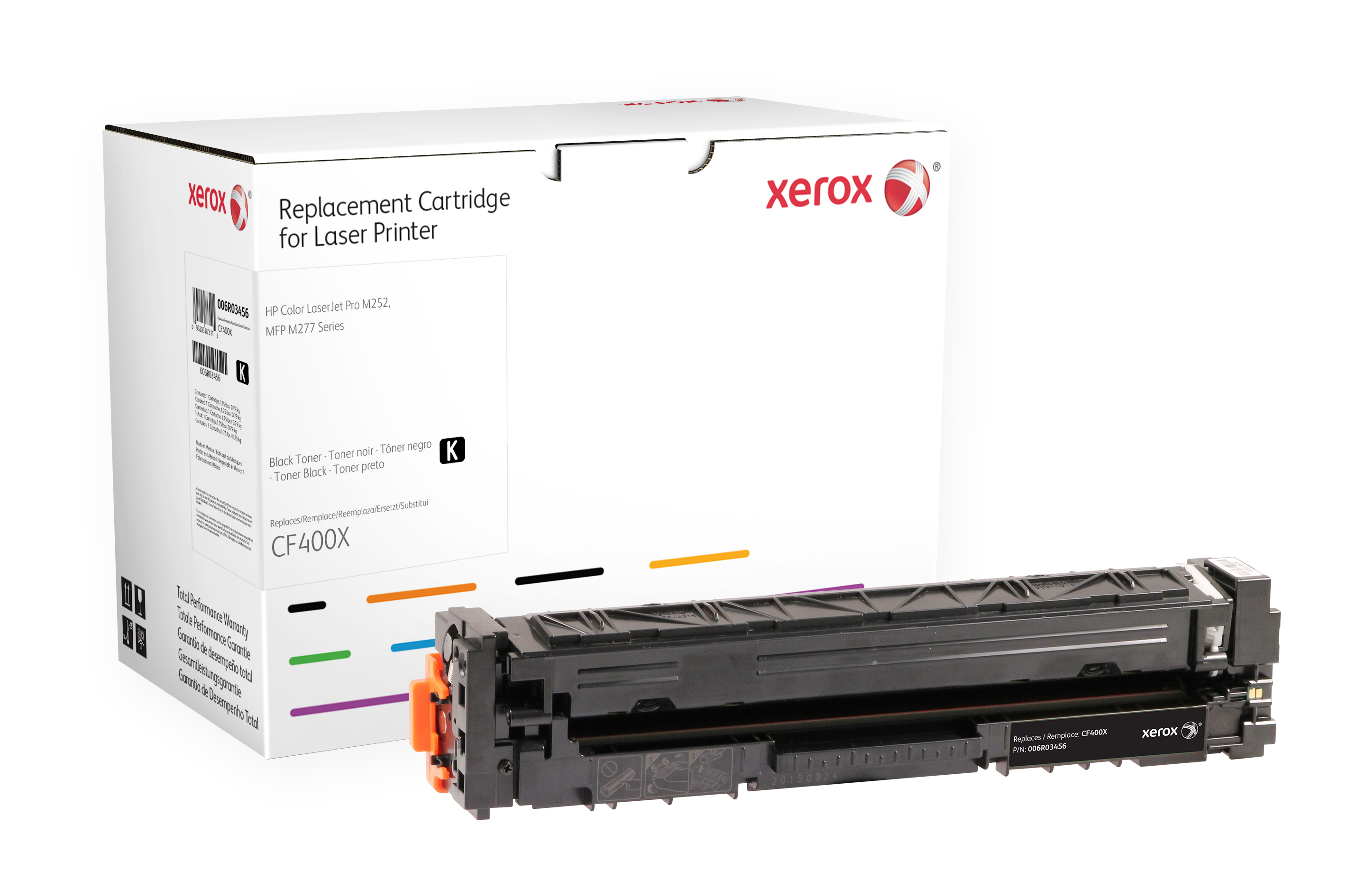 foto del prodotto everyday toner rigenerato di xerox nero compatibile con hp 201x cf400x , alta capacit 