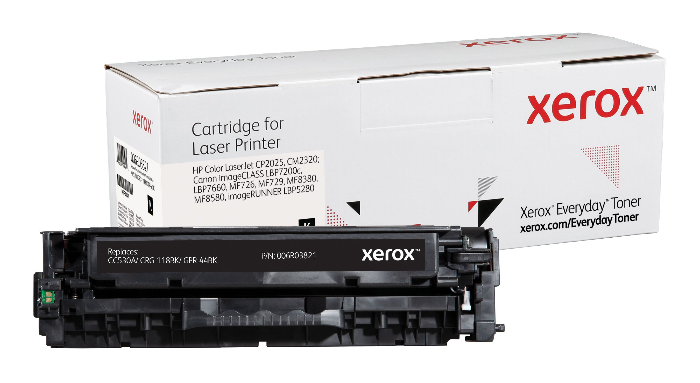 foto del prodotto everyday toner rigenerato di xerox nero compatibile con hp 304a cc530a , capacit standard