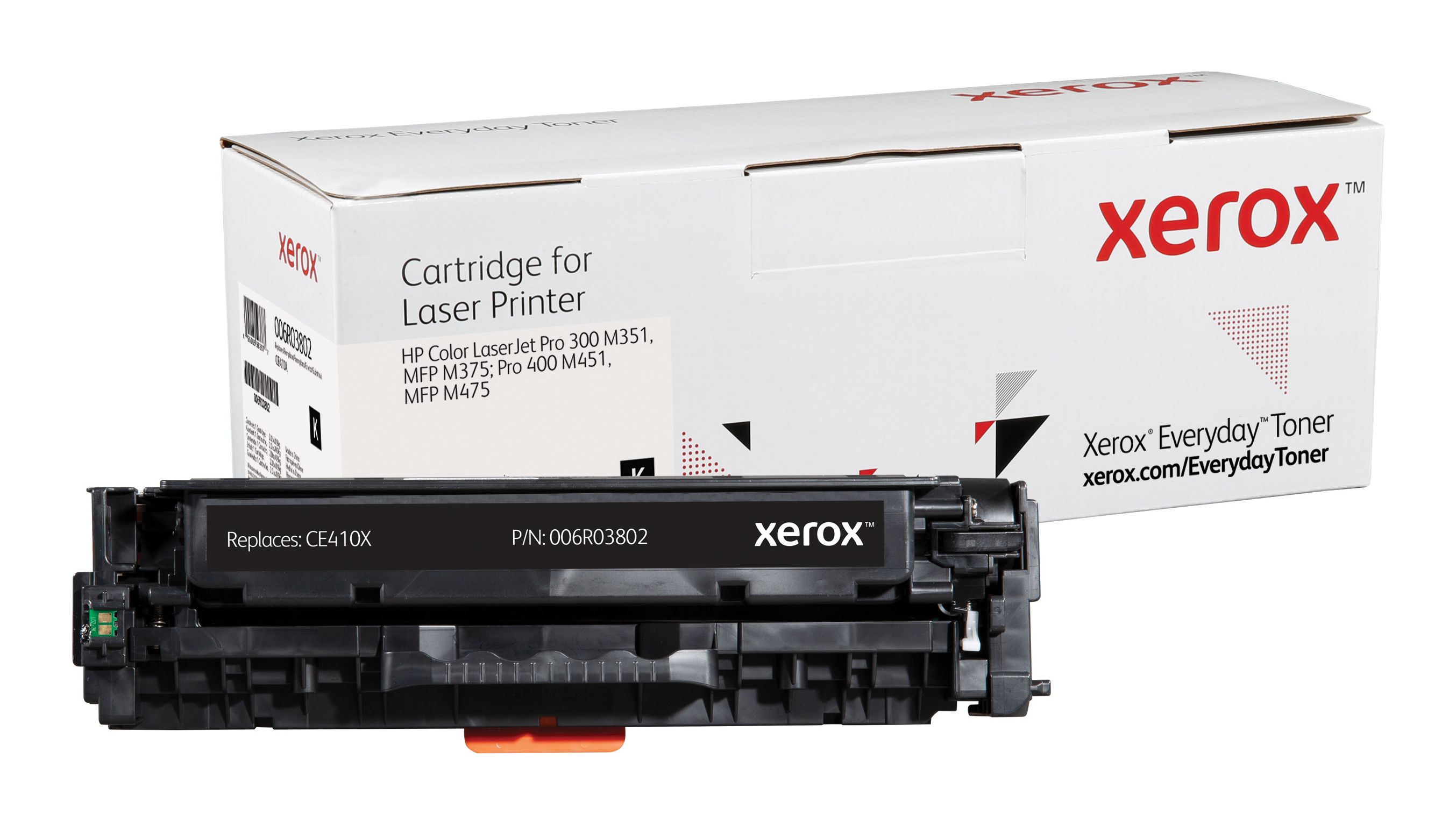 foto del prodotto everyday toner rigenerato di xerox nero compatibile con hp 305x ce410x , alta capacit 