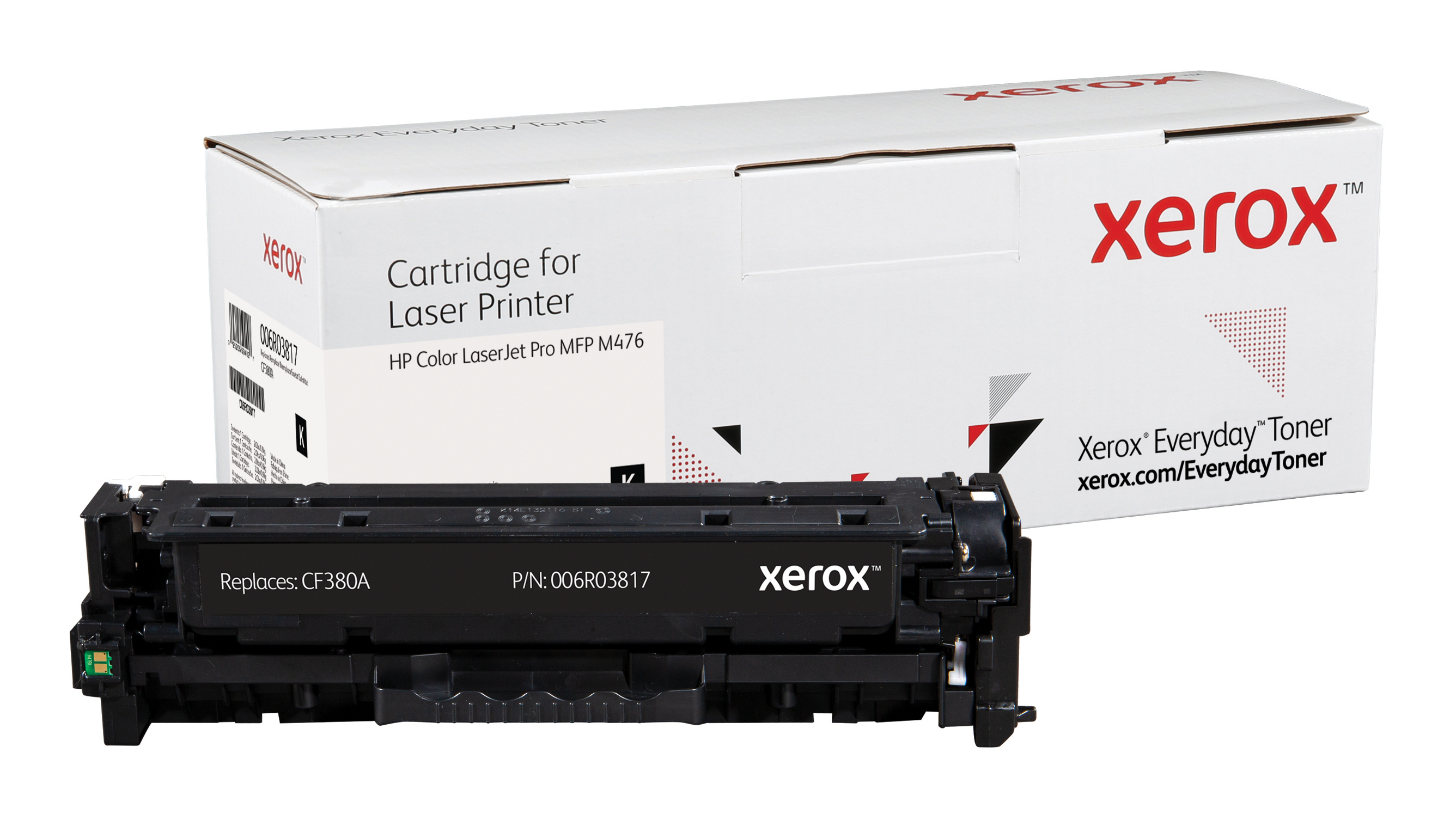 foto del prodotto everyday toner rigenerato di xerox nero compatibile con hp 312a cf380a , capacit standard