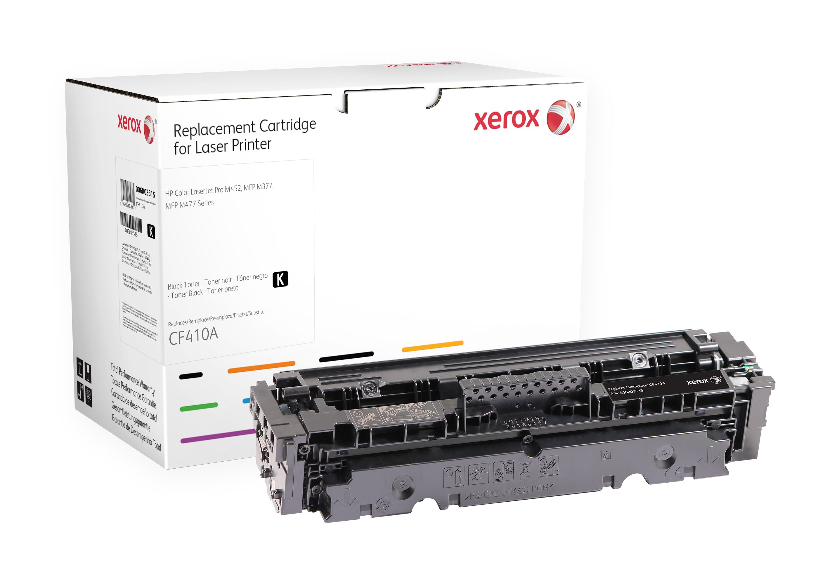 foto del prodotto everyday toner rigenerato di xerox nero compatibile con hp 410a cf410a , capacit standard