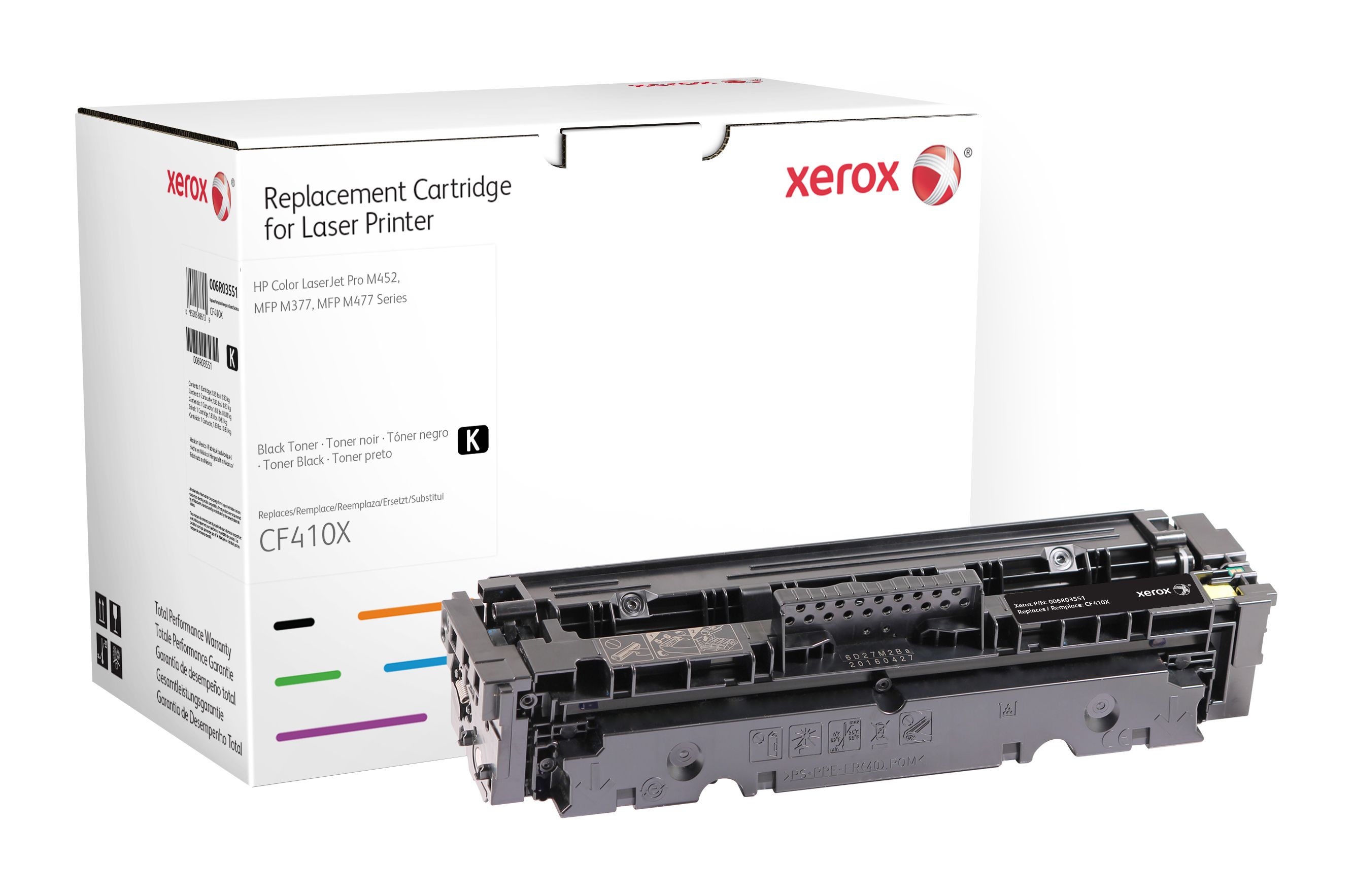 foto del prodotto everyday toner rigenerato di xerox nero compatibile con hp 410x cf410x , alta capacit 