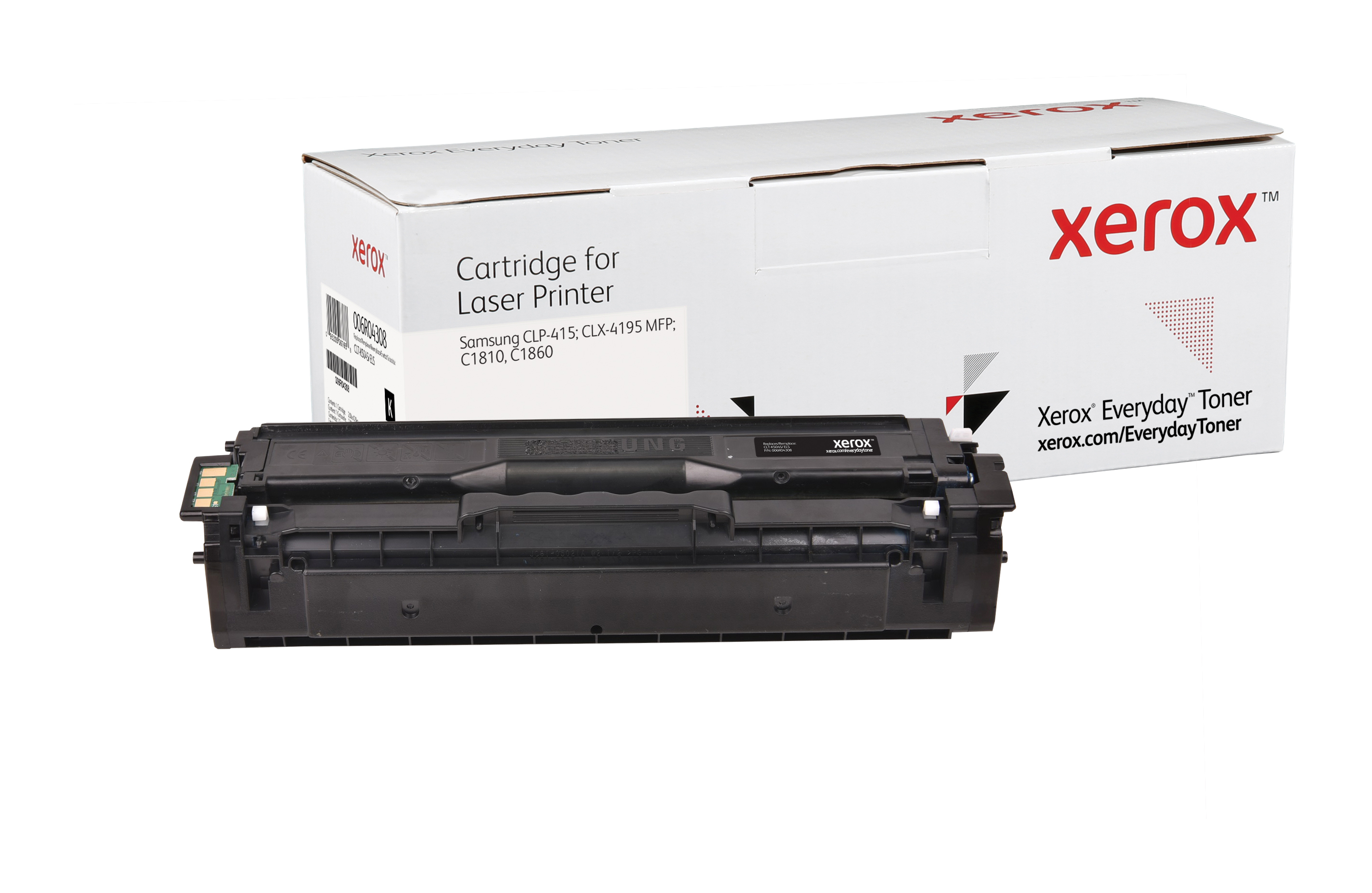 foto del prodotto everyday toner rigenerato di xerox nero compatibile con samsung clt k504s, capacit standard