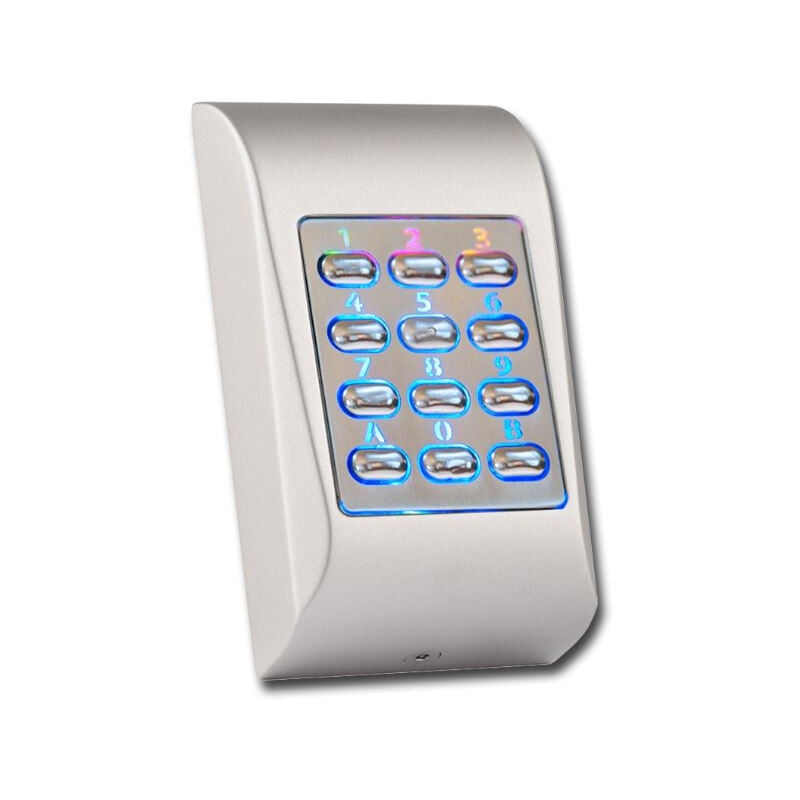 foto del prodotto evicom 99 codici tastiera stretta in metallo per il montaggio in superficie - tsecmini