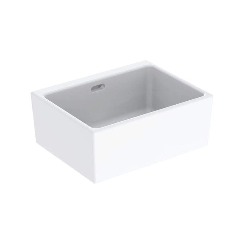 foto del prodotto evier satellite avec trop plein 60cm, blanc, 361360000, geberit