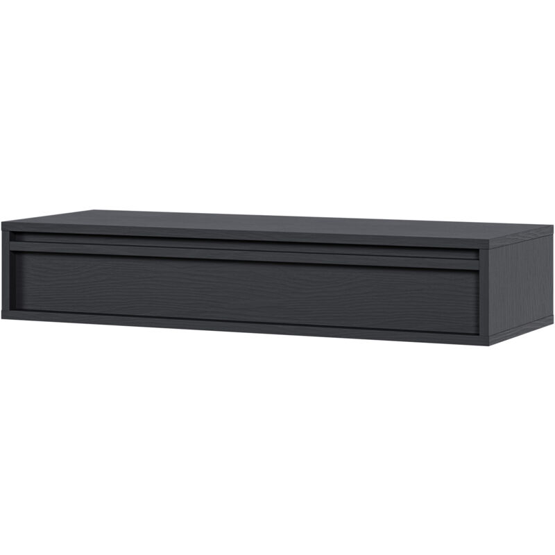 foto del prodotto evo consolle 90 cm con cassetto sospesa nero selsey