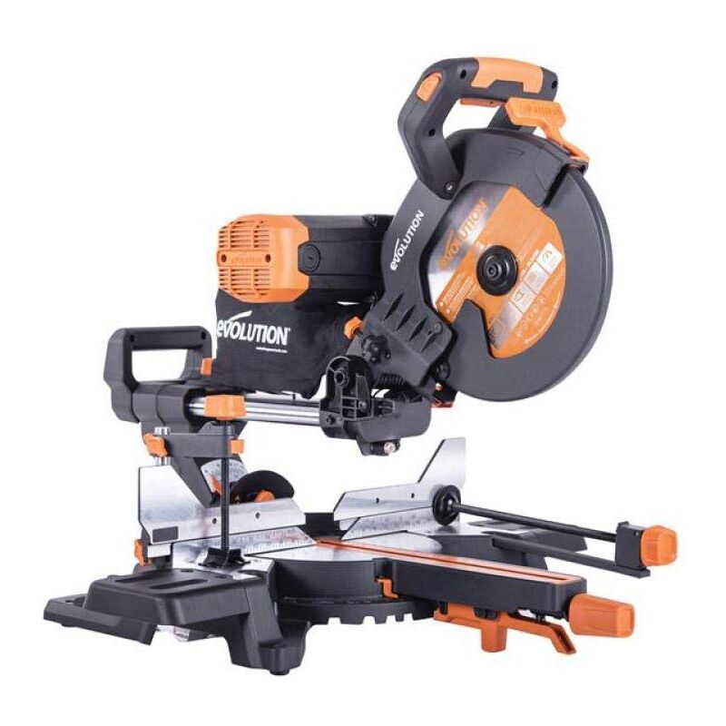 immagine 0 del prodotto evolution doppia troncatrice r255sms db , 2000 w, 300 mm, taglio obliquo, angolo obliquo, diametro 255 mm, lama hm tct per taglio multimateriale