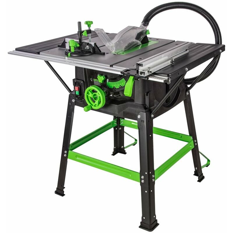 foto del prodotto evolution power tools fury5 s sega da banco multiuso, circolare, per legno, da tavolo, 230 v, 255 mm