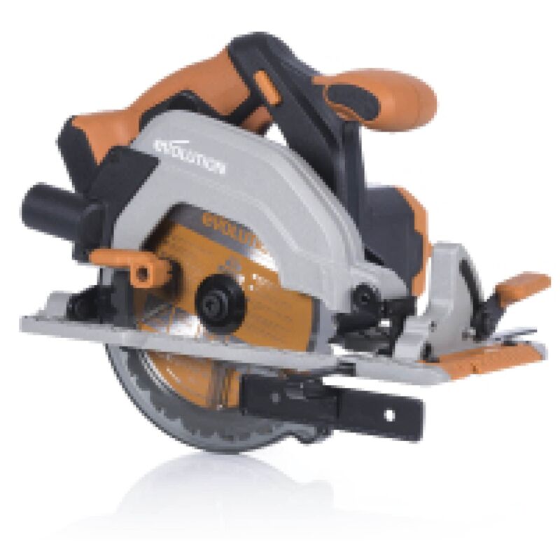 foto del prodotto evolution sega circolare a batteria r165ccs li da 165 mm 18 v li ion ext inc lama multimateriale