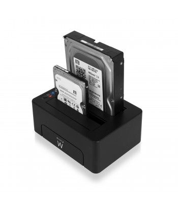 foto del prodotto ewent ew7014 docking station per unit di archiviazione usb 3.2 gen 1 3.1 gen 1 type a nero