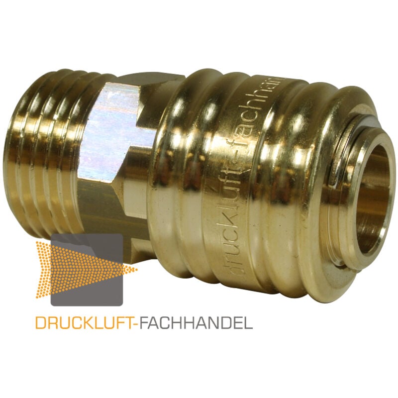 foto del prodotto ewo df attacco rapido nw 7.2 g 1 2 esterno 10 pezzi ottone lucido